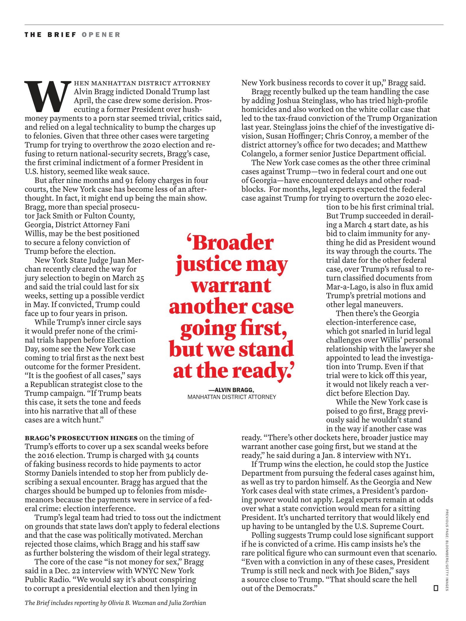TIME Magazine - 03.11.24 Edition: Women Of The Year Greta Gerwig, 11 Leaders Building An Equal Feature, Antisemitism, Donald Trump's Many Trials, South Korea's Demographic Crisis, Ukraine War & More!