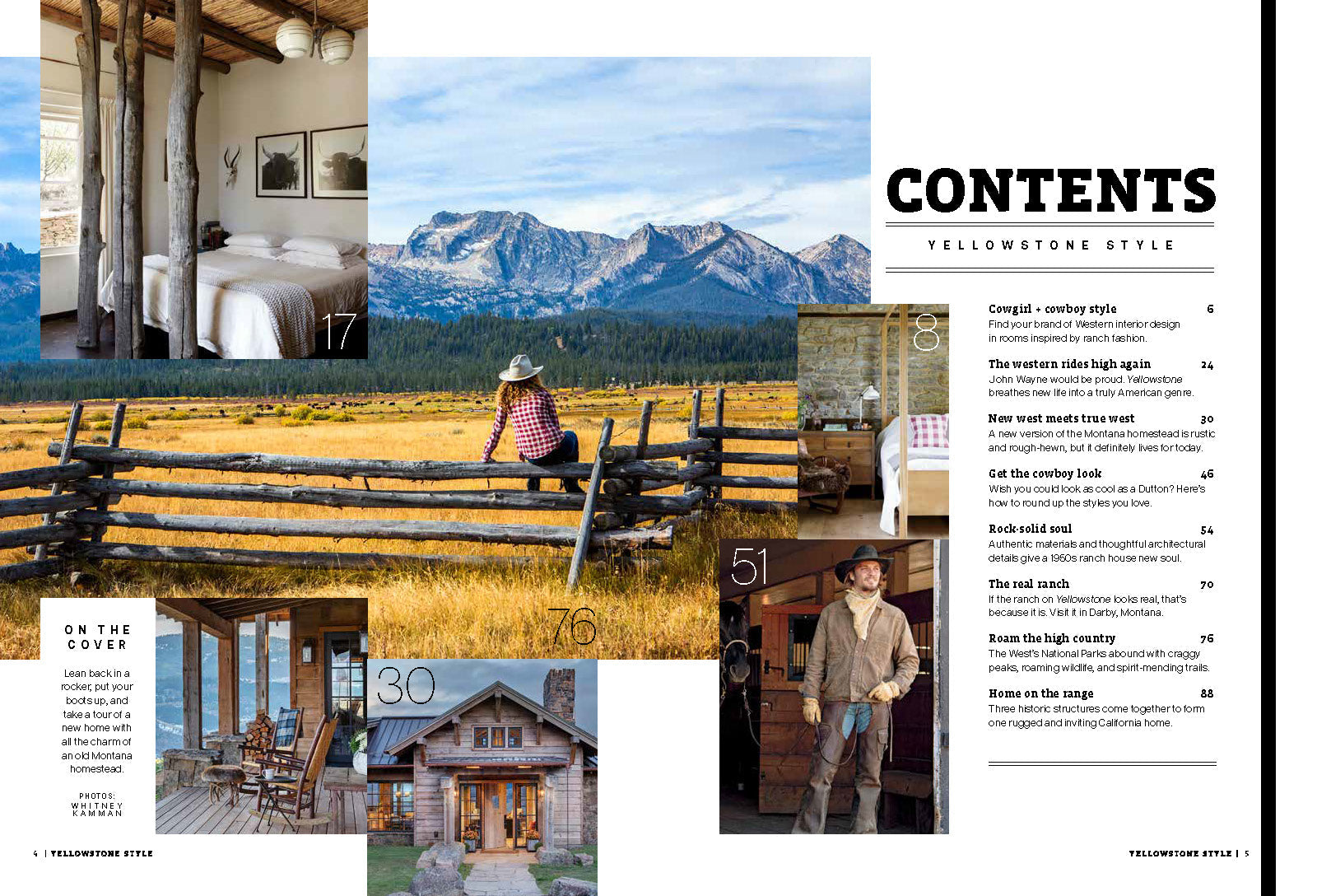 Yellowstone Style - Modern Cowboy Living: Western Homes, Dutton Ranch, Barn, Interior Design, Rustic, John Wayne, Montana Homestead, Cowgirl Style, National Parks, Historic Structures & American West!
