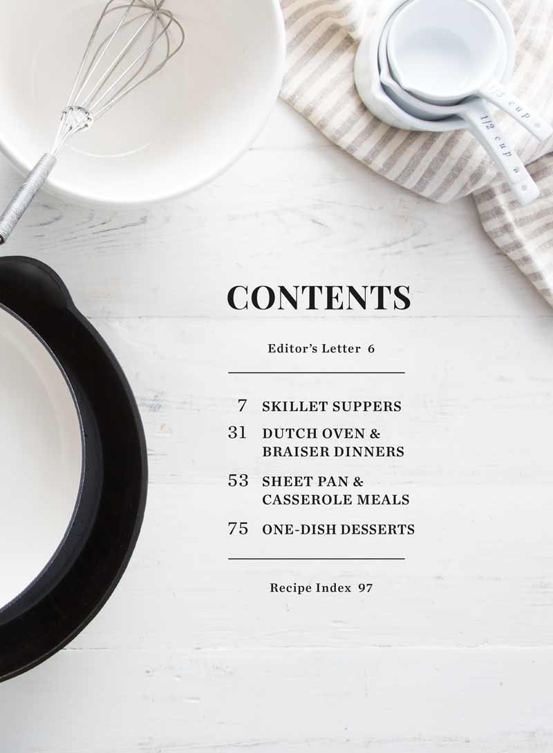 Taste Of The South - One-Dish Meals: 65 Recipes, Easy Skillet Suppers, Dutch Oven & Braiser Dinners, Sheet Pan & Casserole Meals, Soups, Rice, Chicken, Vegetables, Desserts, Kitchen Tips & More!