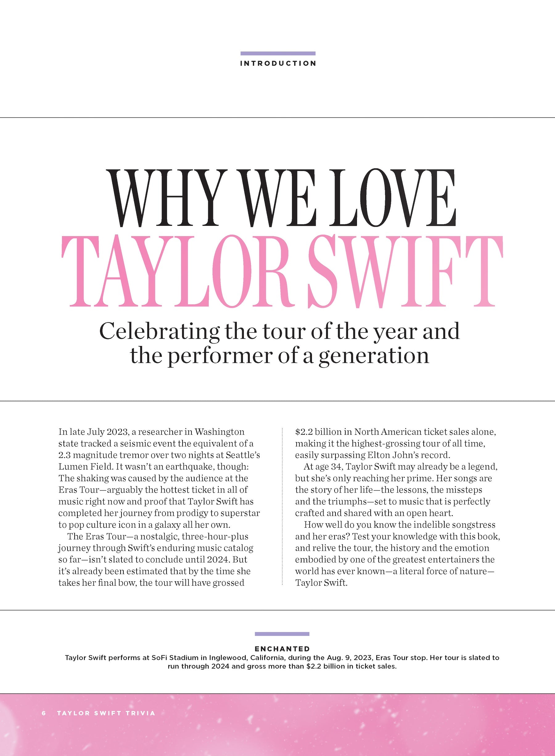 Taylor Swift Eras Tour - Trivia Book: Her Story, Album Evolution, Speak Now, Red, Reputation, Folklore, Songs, Inspiration, Lessons, Mistakes, Childhood, Breakups, VMAs Interruption, Pandemic & More!