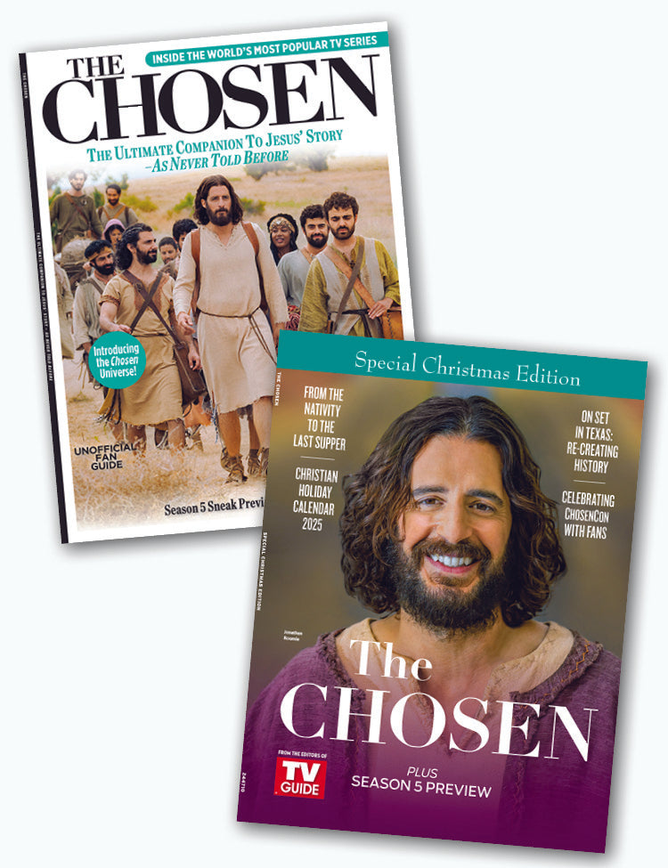 The Chosen - Ultimate Companion To Jesus' Story, Inside The World's Most Popular TV Series Starring Jonathan Roumie, Season 5 Sneak Preview, Episode Guides, Bible Study Ideas & More!