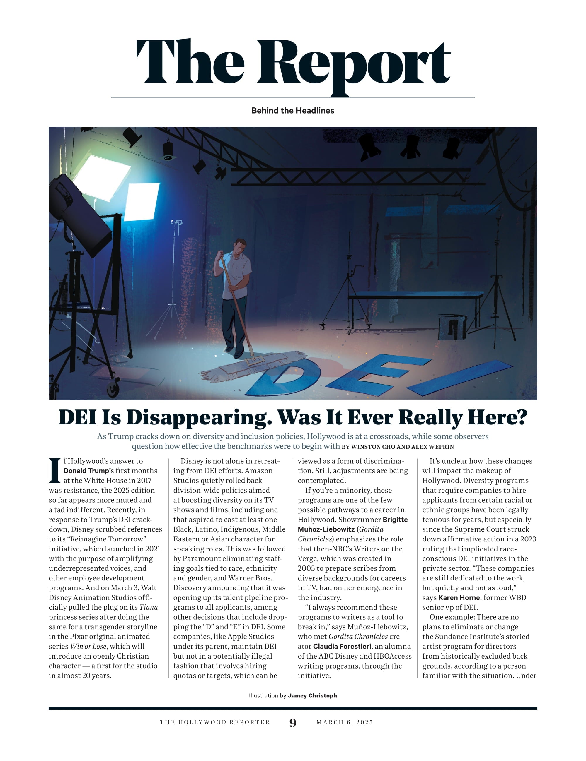The Hollywood Reporter - 25.03.06 Edition: Power Stylists 2025 Featuring Zoe Saldãna & More! Oscars Drama, Red Carpet Fashion, Gene Hackman Tribute, Amanda Seyfried's Next Move, HBO’s Future & More!