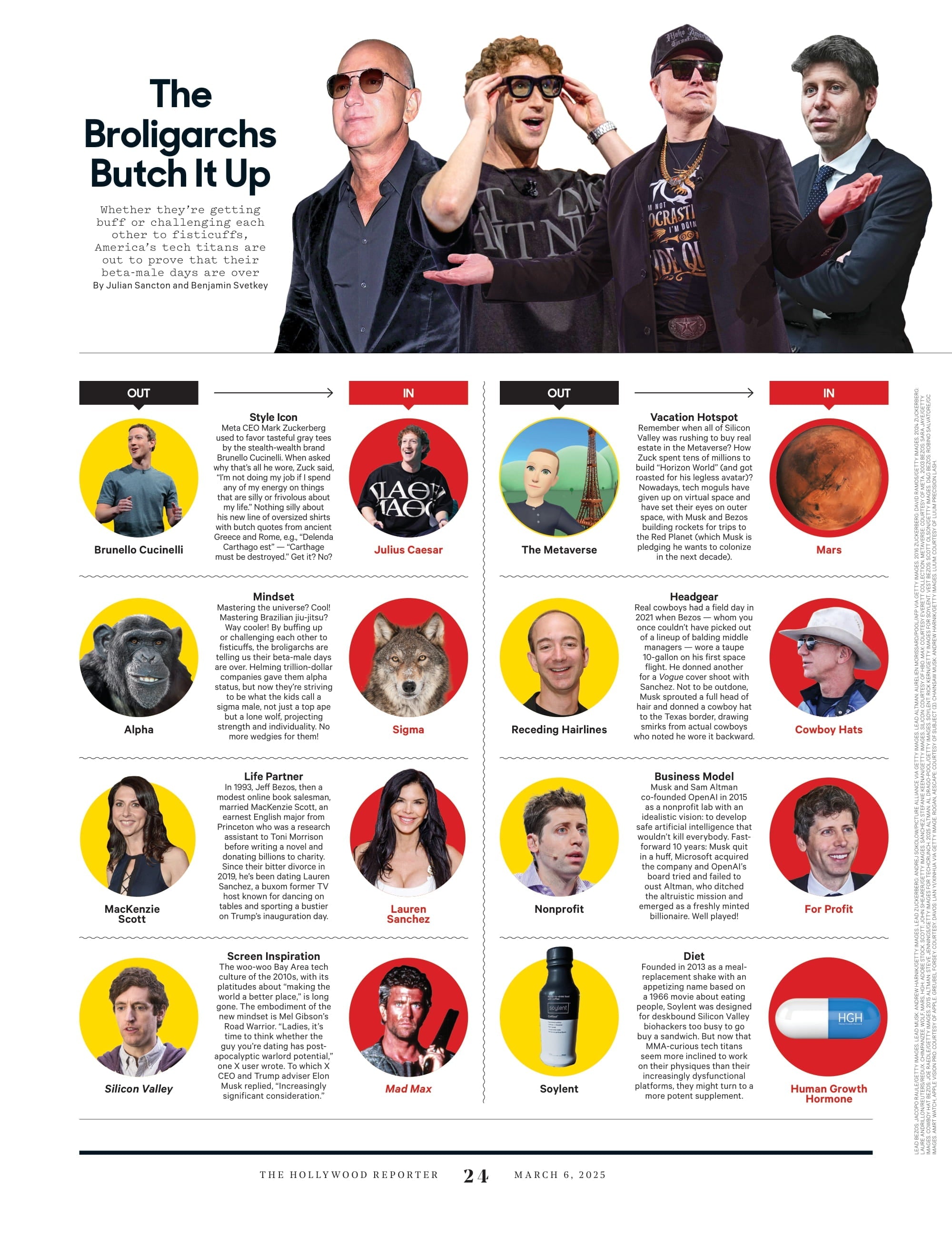 The Hollywood Reporter - 25.03.06 Edition: Power Stylists 2025 Featuring Zoe Saldãna & More! Oscars Drama, Red Carpet Fashion, Gene Hackman Tribute, Amanda Seyfried's Next Move, HBO’s Future & More!