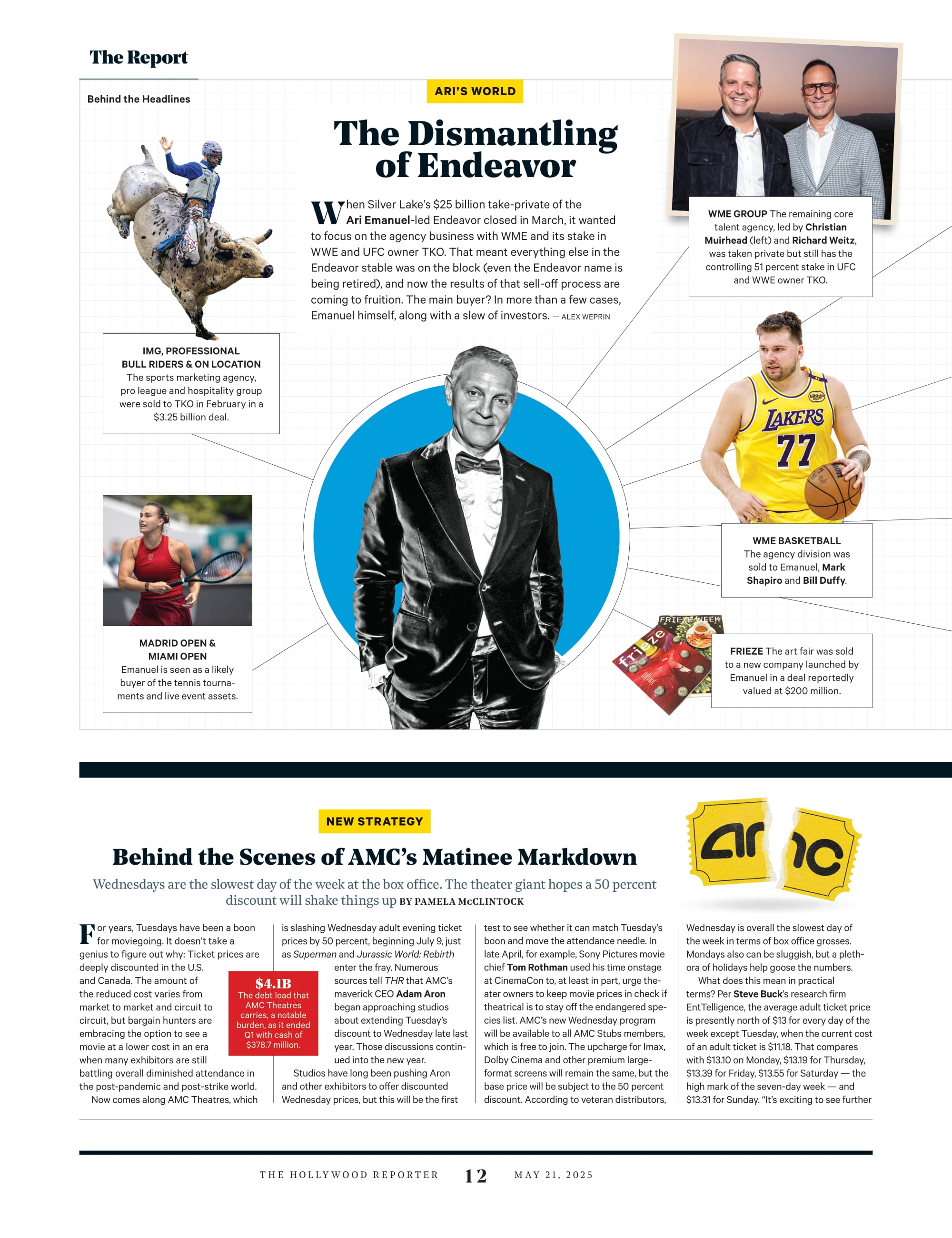 The Hollywood Reporter - 25.05.21 Edition: Enigmatic Icon Barry Diller Opens Up, AMC Slashes Ticket Prices, Can TV’s Top Brands Survive Streaming, Canada’s Most Powerful Women In Entertainment & More!