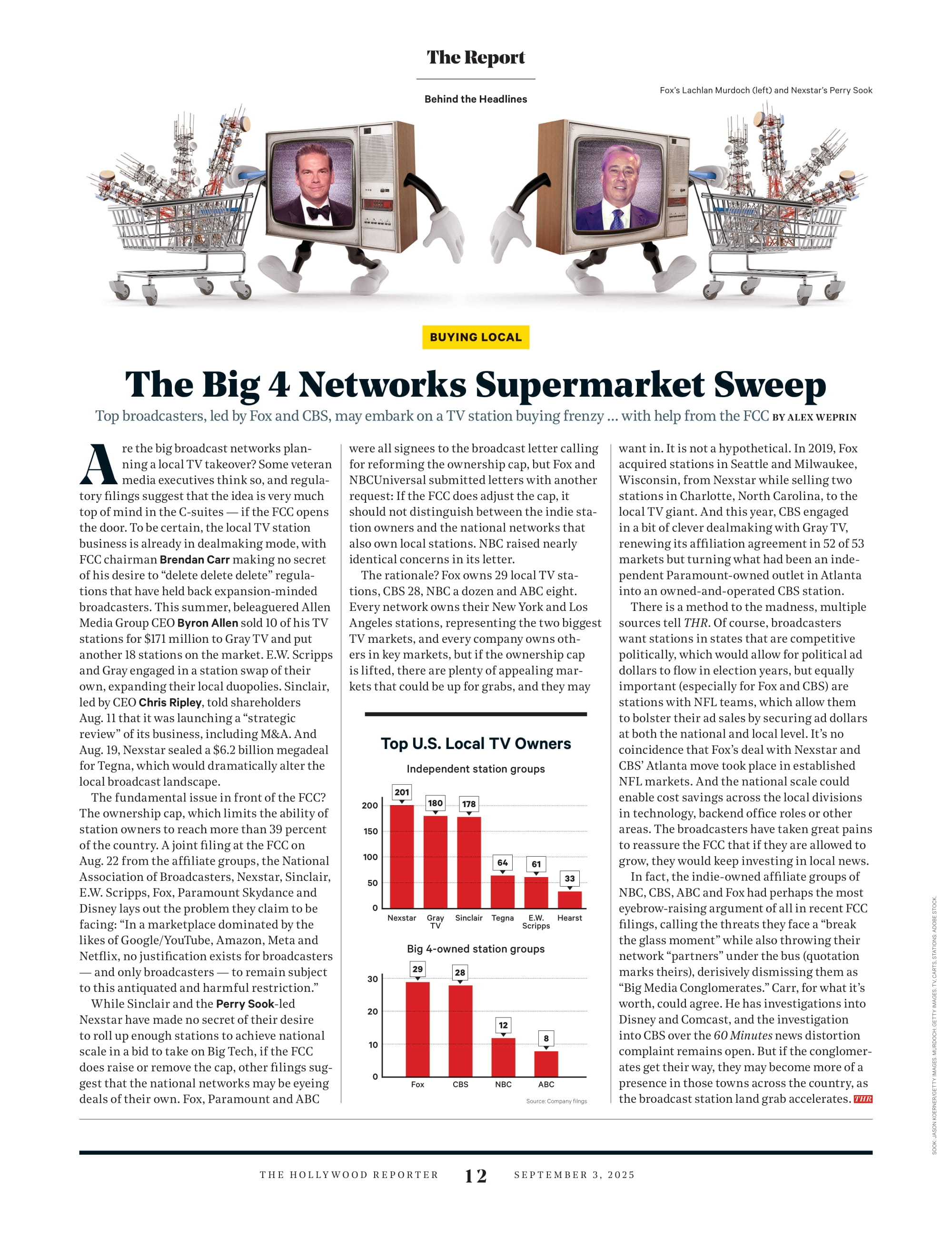 The Hollywood Reporter - 25.09.03 Edition: Toronto Film Festival 2025, Aziz Ansari, Keanu Reeves & Seth Rogen Team Up, Steven Soderbergh Goes Rogue, Risk-Taking Filmmaking, Film Ponzi Schemes & More!