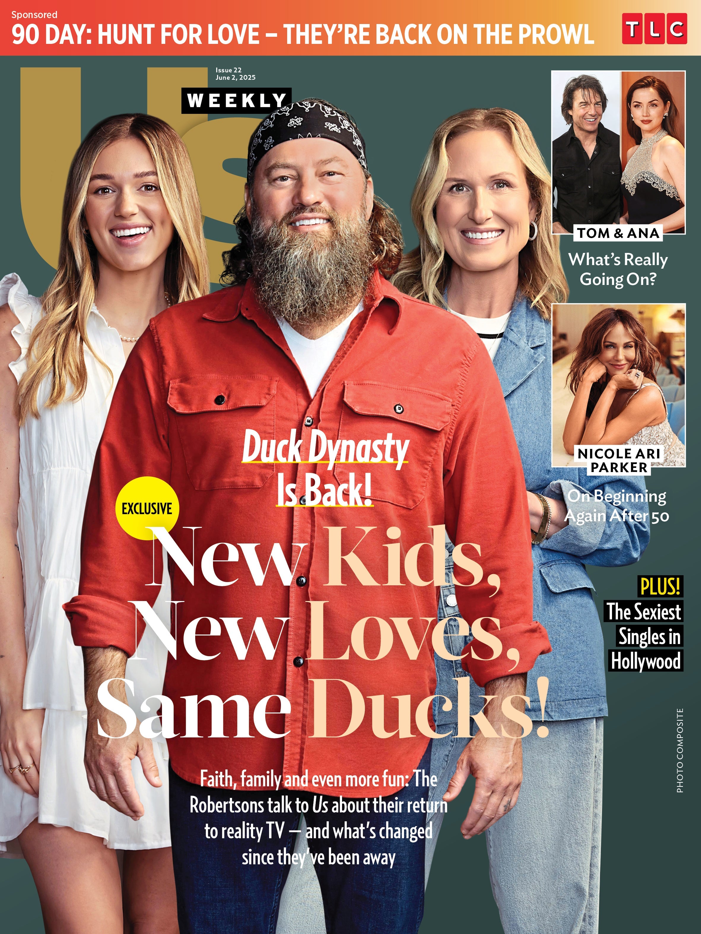 Us Weekly - 06.02.25: Duck Dynasty Returns, New Kids & Loves, Same Ducks, Sadie Robertson’s Next Chapter, Nicole Ari Parker's Fresh Start, Hollywood’s Sexiest Singles, Tom & Ana's Romance & More!
