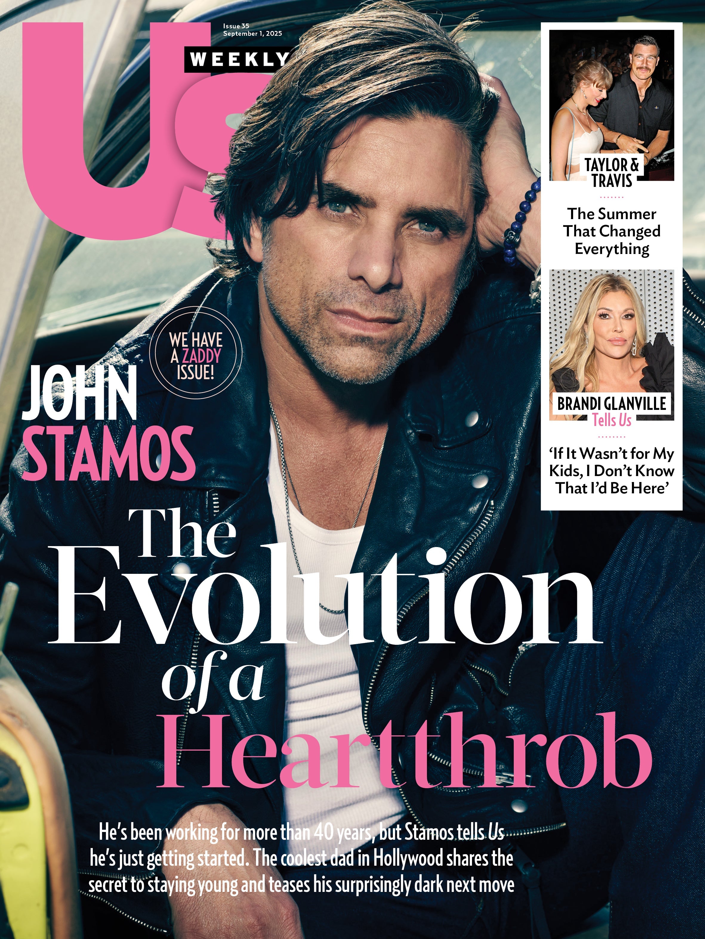 Us Weekly - 09.01.25: Evolution Of Heartthrob John Stamos, Taylor Swift & Travis Kelce’s Summer Romance, Brandi Glanville’s Powerful Motherhood Truths, Her Children’s Impact & More!