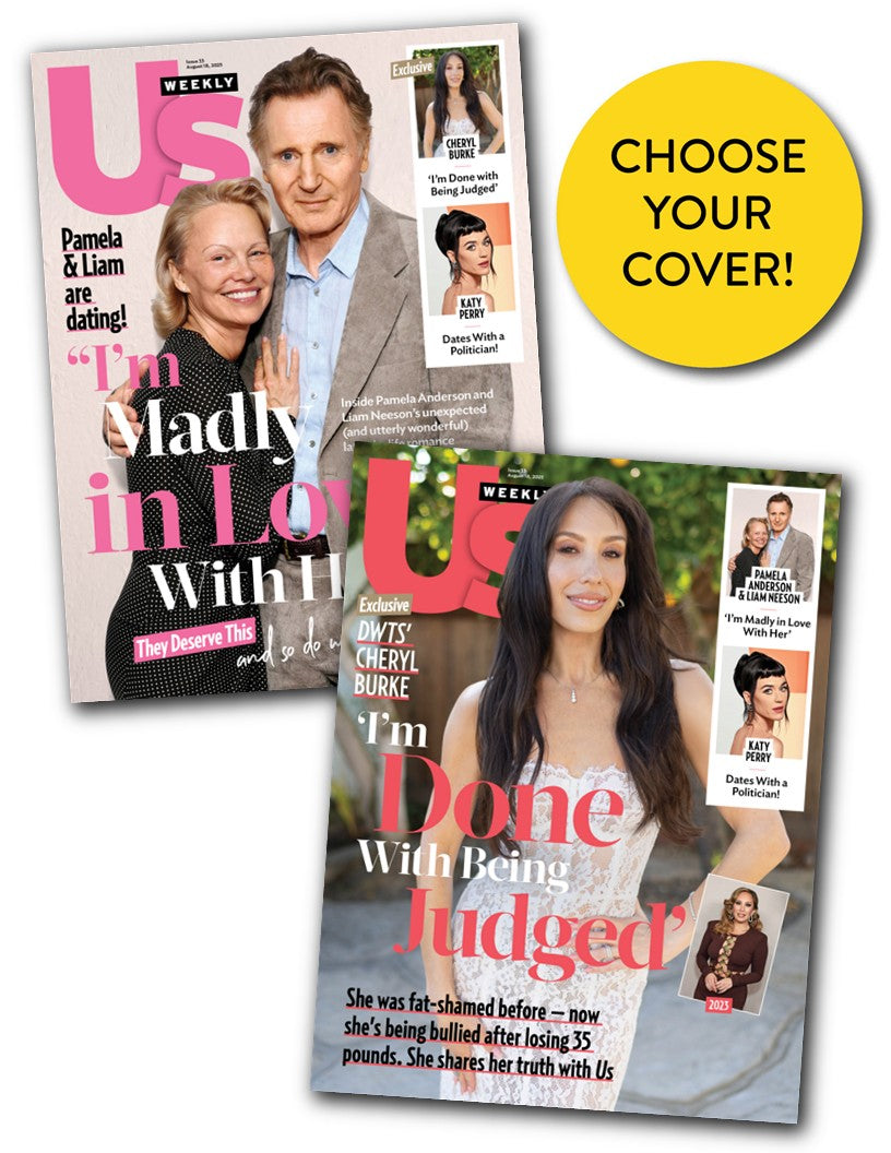 Us Weekly - 08.18.25: Liam Neeson & Pamela Anderson’s Love Story, Former Dancing With The Stars Pro, Cheryl Burke's Done Being Judged, Katy Perry’s New Politician Romance & More!
