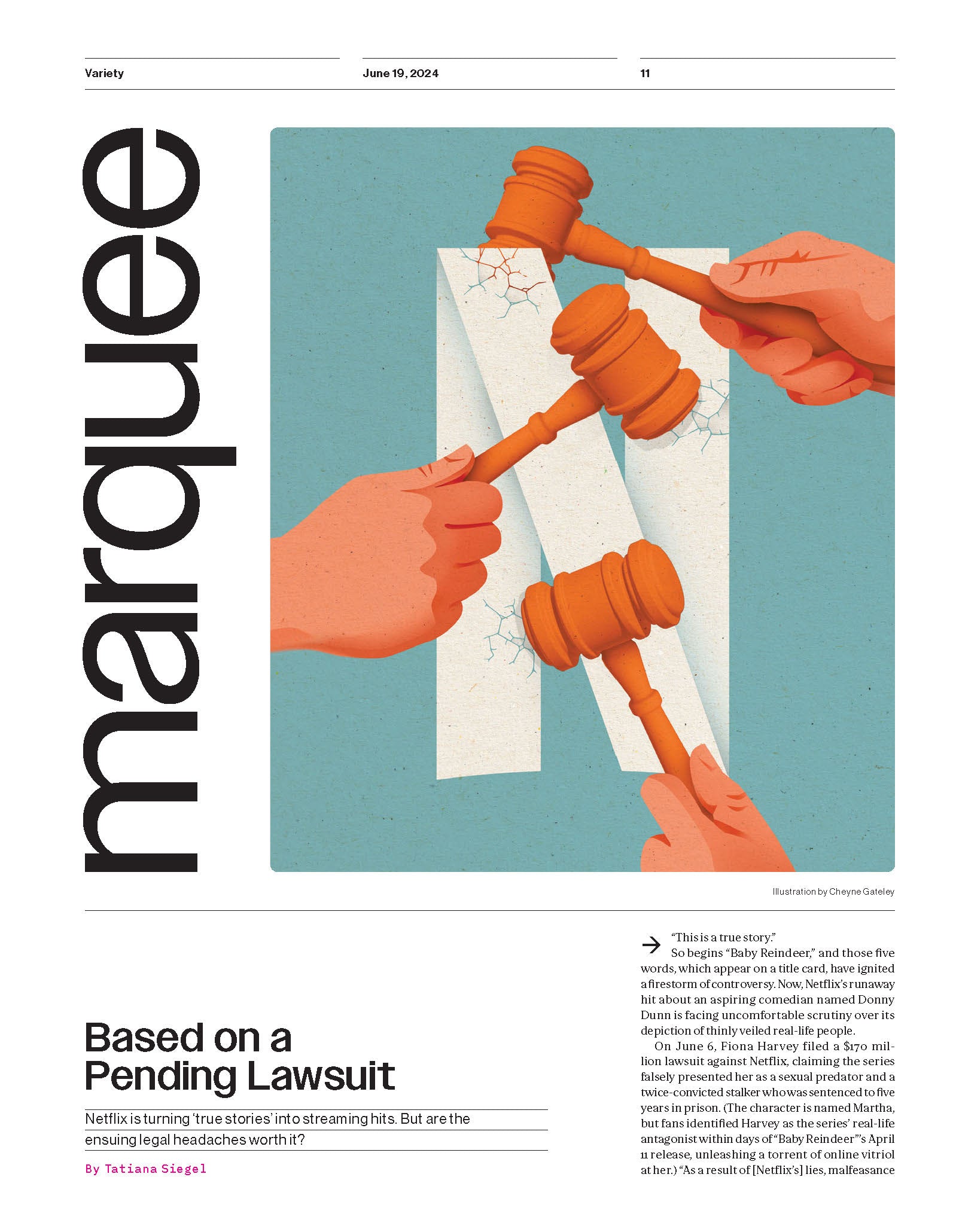 Variety - 24.06.19 Edition: Why Shari Redstone Pulled The Plug On Paramount Global Sale, Baby Reindeer Pending Lawsuit, Diane Von Furstenberg Documentary, The Oscars Centennial In 2028 & More!