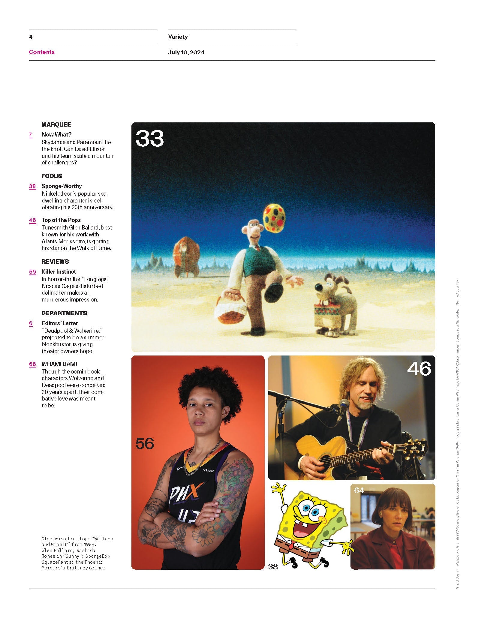 Variety - 24.07.10 Edition: Ryan Reynolds, Hugh Jackman & Shawn Levy Talk Deadpool & Wolverine, Nicolas Cage & Maika Monroe In Horror-Thriller Longlegs, Daisy Edgar Jones On Making Twister & More!