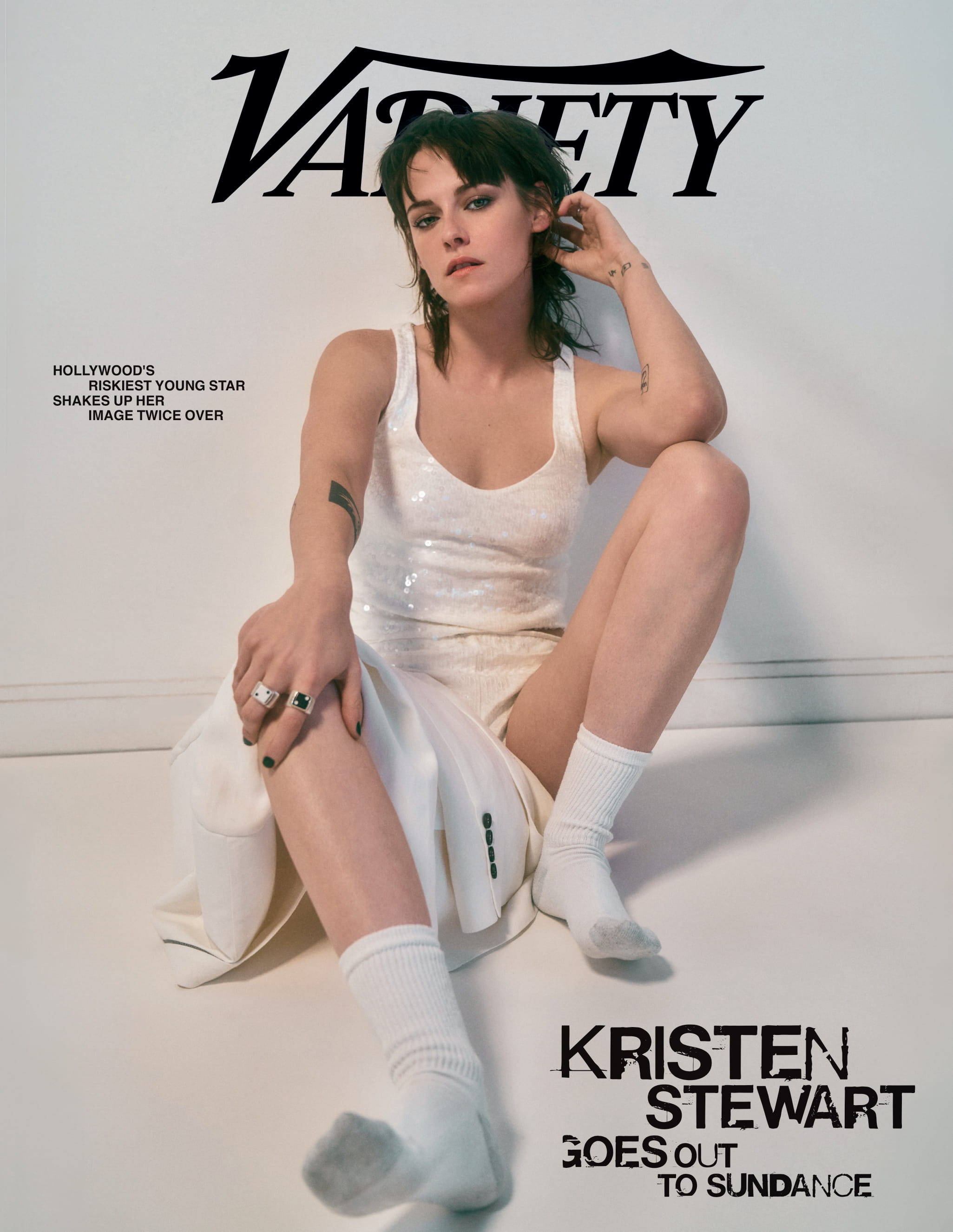 Variety - 24.01.11 Edition: Kristen Stewart Goes Out To Sundance, Hollywood’s Riskiest Young Star Shakes Up Her Image Twice Over, Joy Koy Hosting Golden Globes, Oscar Clues Revealed & More!