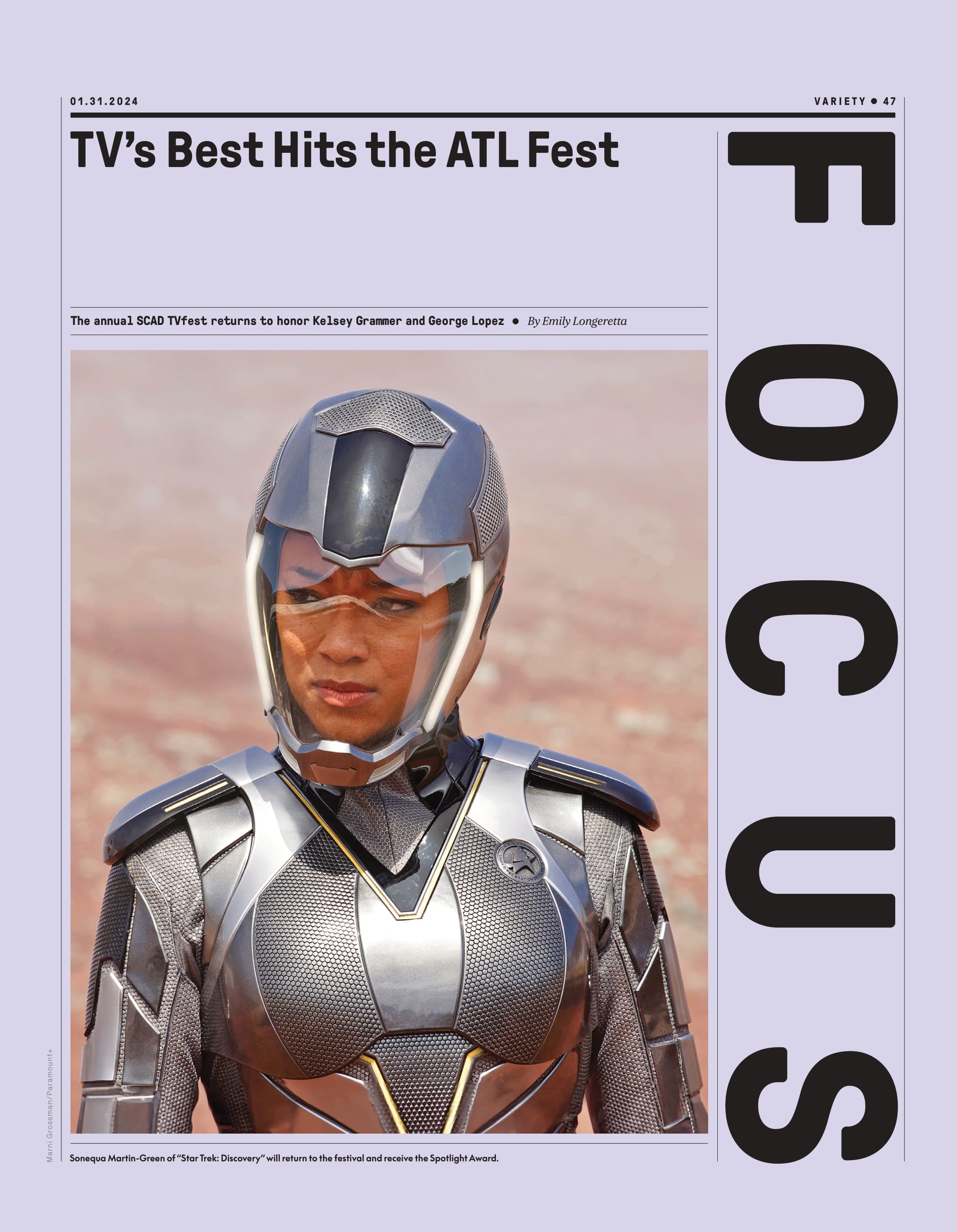 Variety - 24.01.31 Edition: Victoria Monét’s Moment, Motherhood, Building Her Career As A Singer, Songwriter, Dancer & Producer, 2024 Grammys, Mr. & Mrs. Smith's Maya Erskine & Barbie Oscar Outrage!