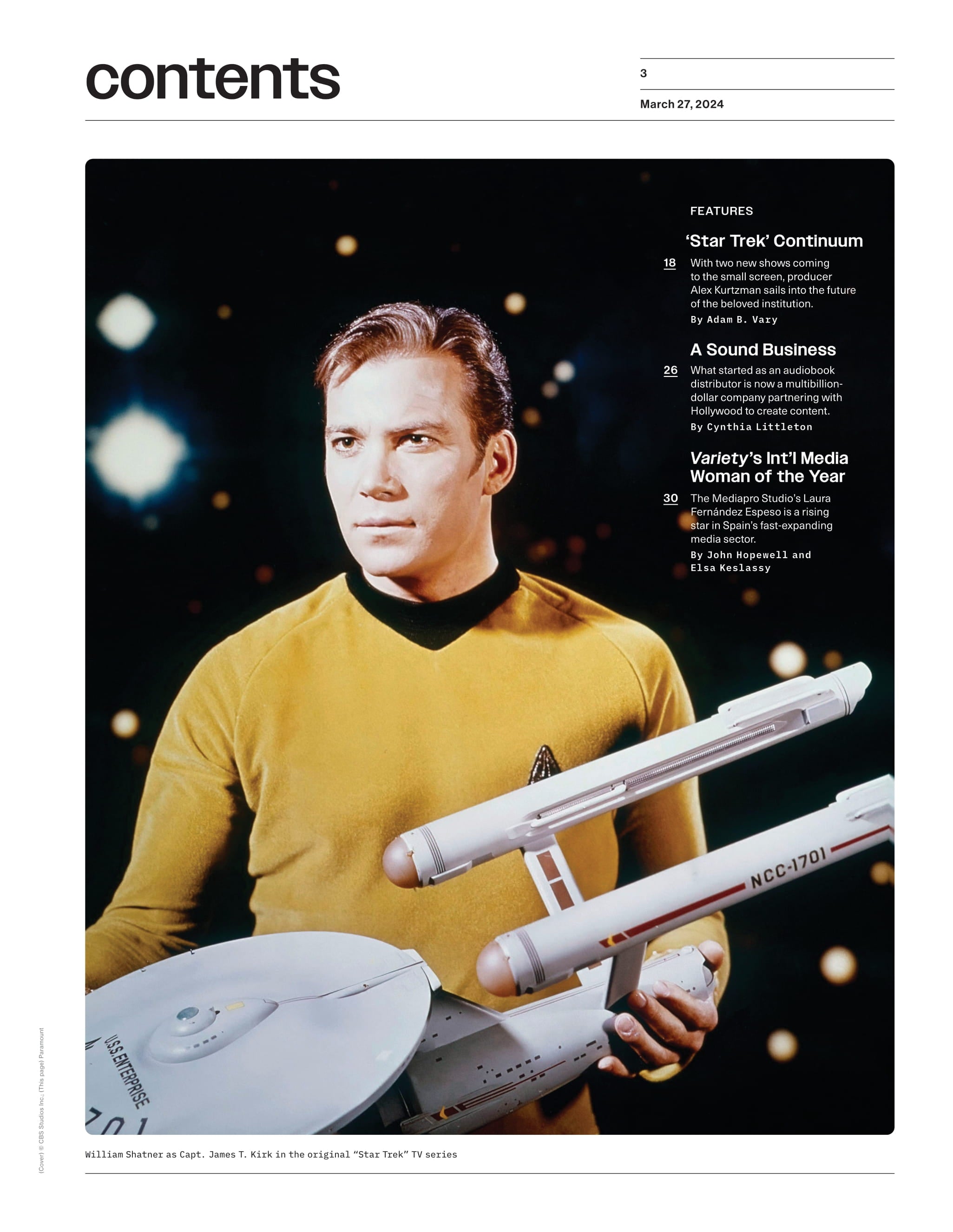 Variety - 24.03.27 Edition: Does ‘Star Trek’ Still Matter?