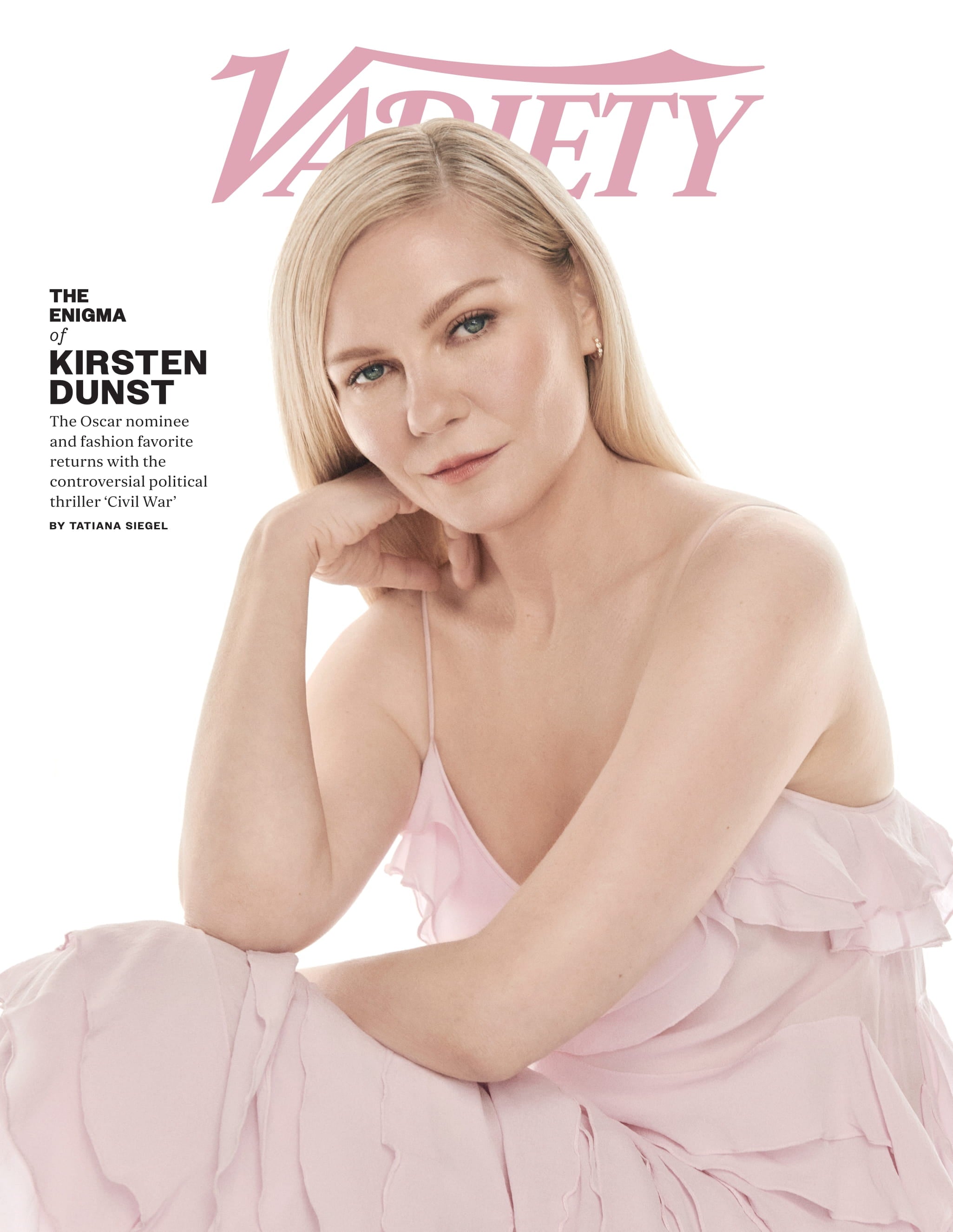 Variety - 24.04.03 Edition: The Enigma Of Kirsten Dunst, Her Return With Controversial Political Thriller Civil War, Michael Douglas Talks Character For Franklin, Resignation Of Sundance CEO & More!
