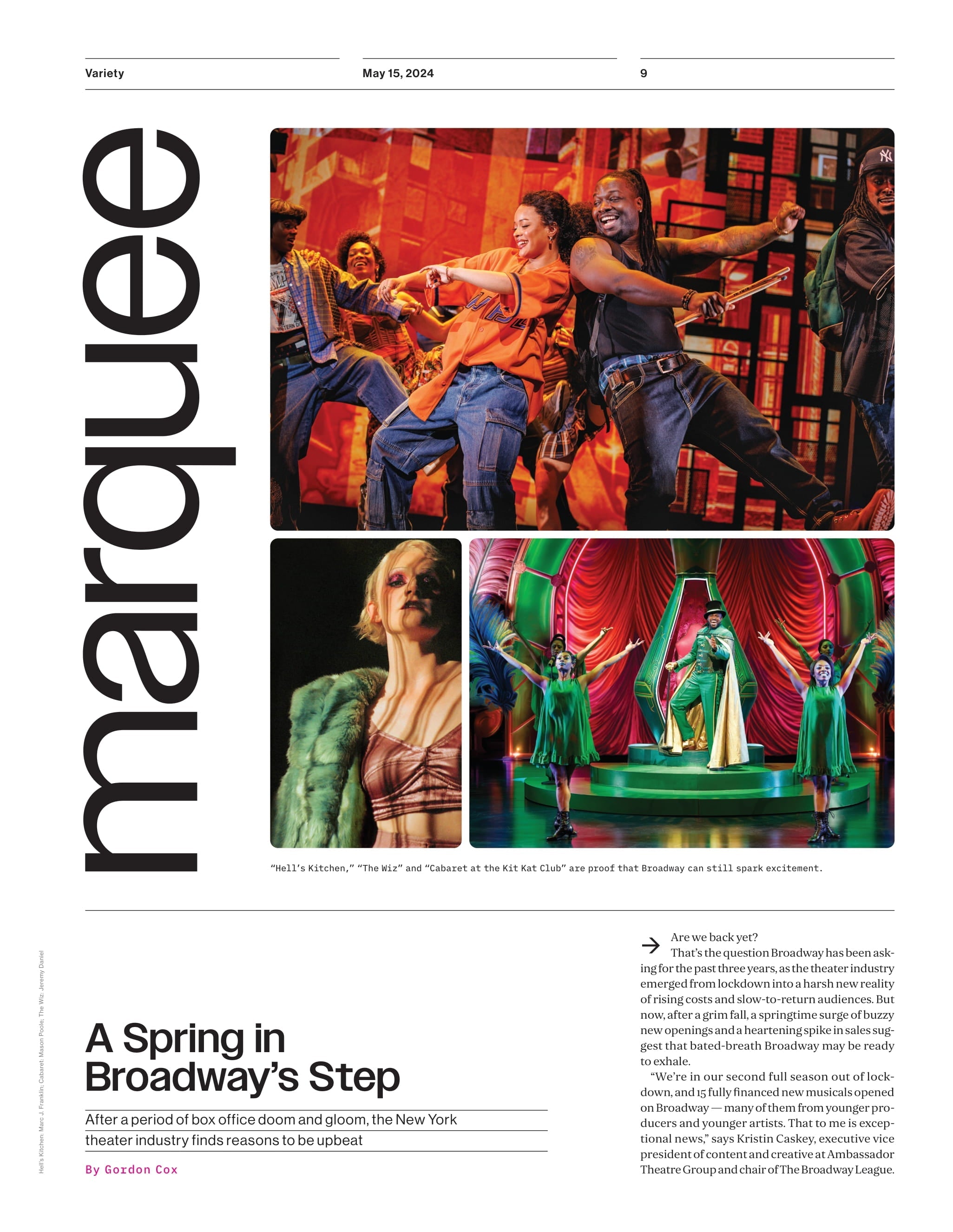 Variety - 24.05.15 Edition: TV’s Reboot, Profit-Hungry Streamers Adapt The Broadcast Network Playbook, Box Office Doom & Gloom: A Spring In Broadway’s Step, Reframing The Phantom Menace & More!