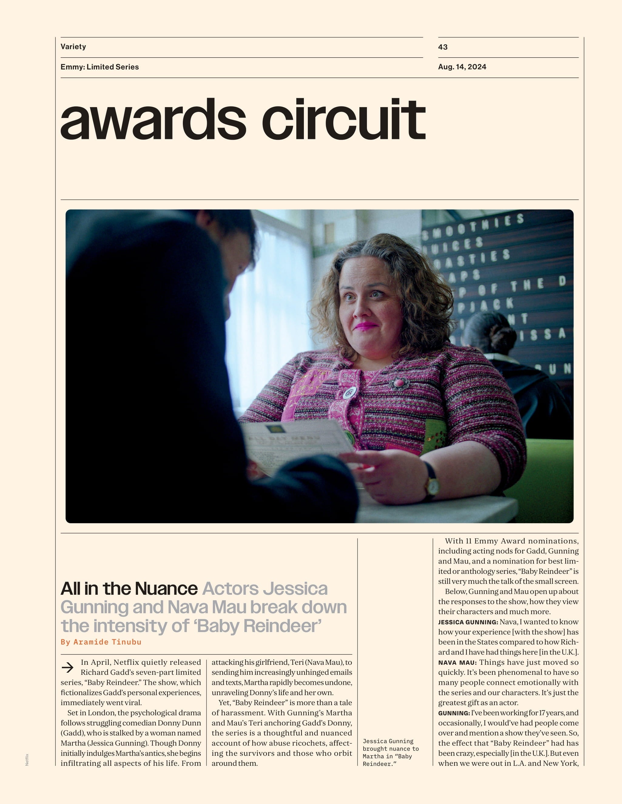 Variety - 24.08.14 Edition: Sofia Vergara Discusses Her Role As Murderous Drug Lord In Griselda Post Modern Family, TikTok Election, It Ends With Us Premiere, Vince Vaughn Comedy Bad Monkey & More!