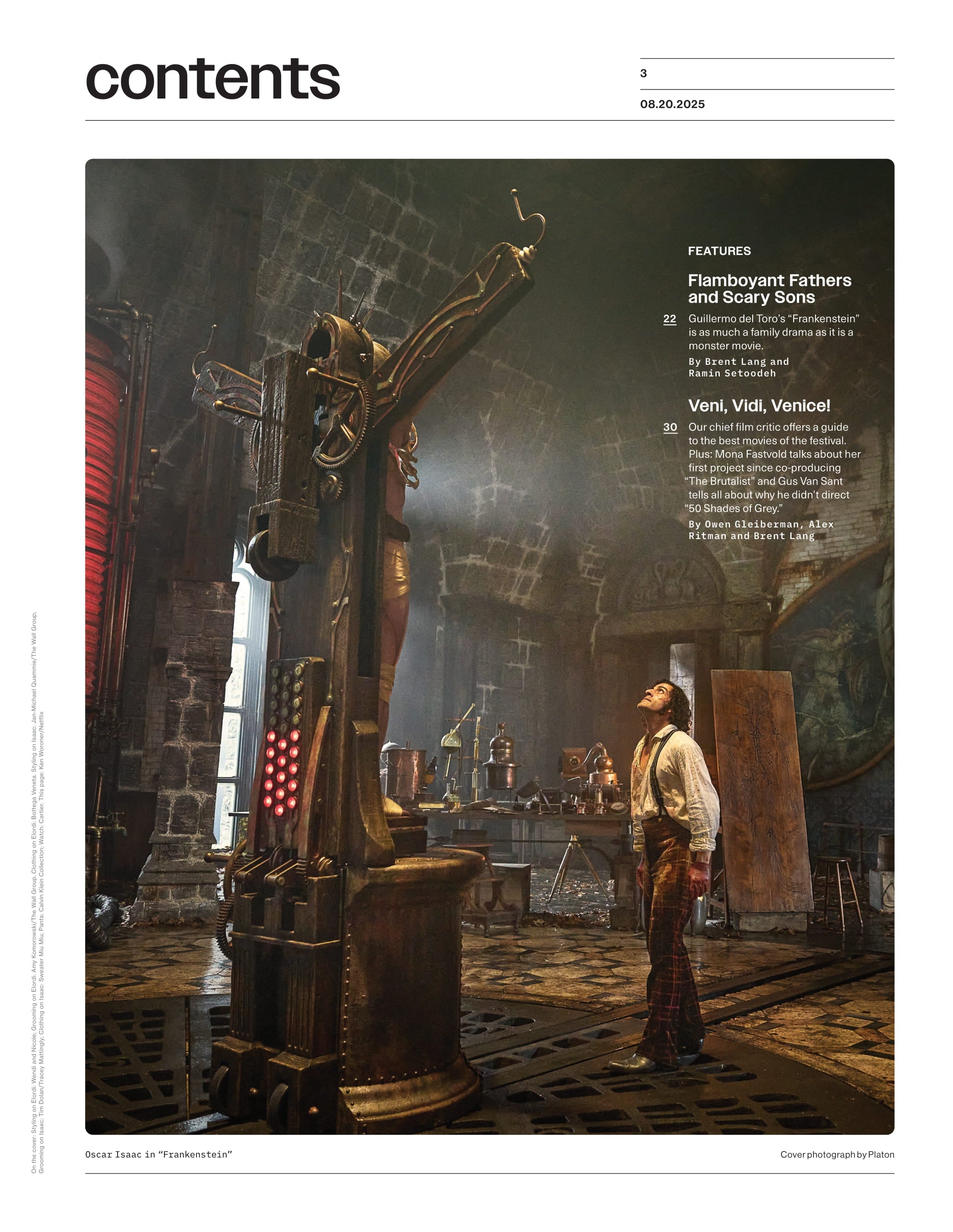 Variety - 25.08.20 Edition: Frankenstein Shakes Up The Oscars, Venice Film Festival, Amanda Knox’s Twisted Tale, Grace Van Patten Brings A Famous Murder Case To TV, Musicians On The Big Screen & More!