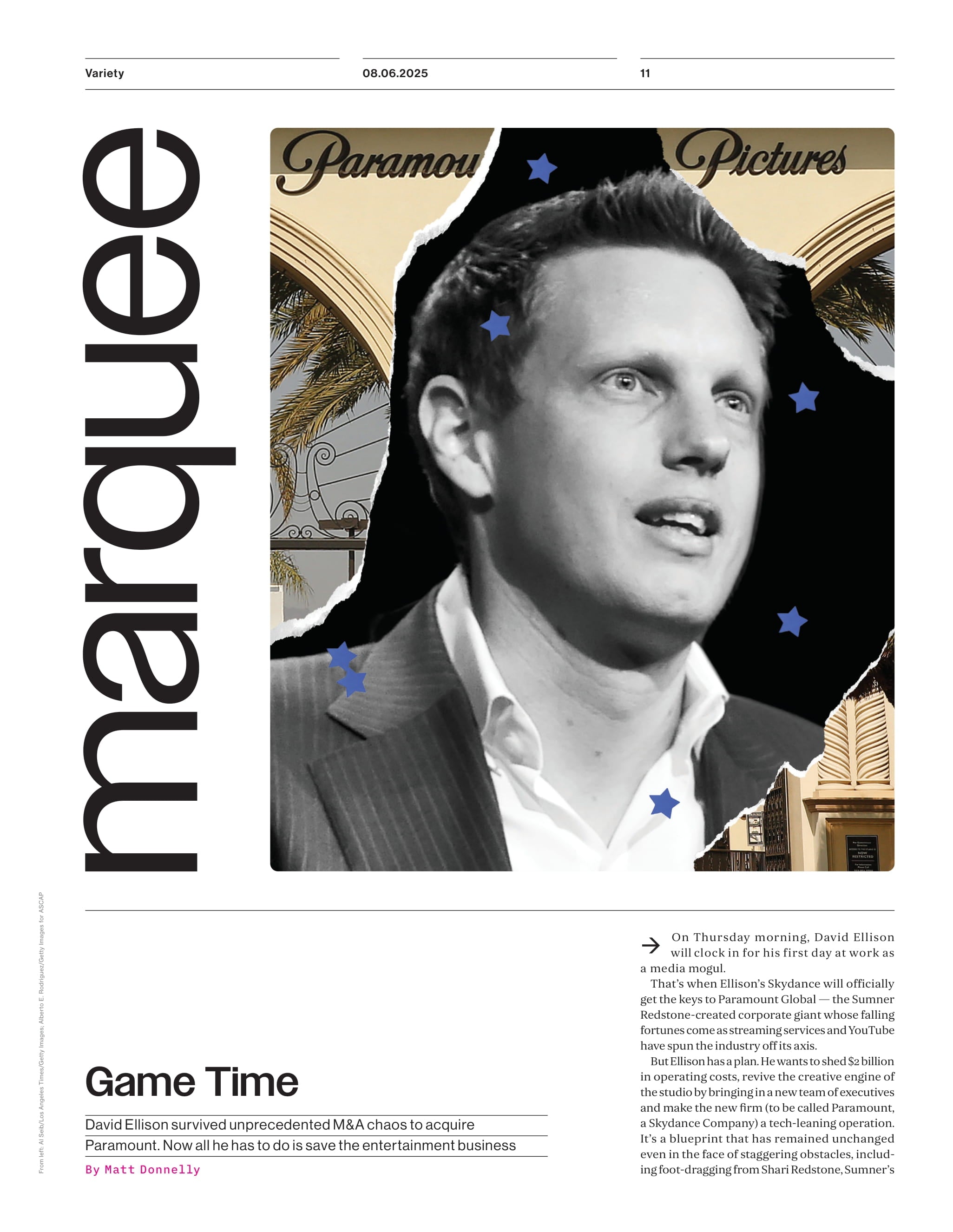 Variety - 25.08.06 Edition: Power Of Young Hollywood Featuring Finn Wolfhard, Sam Nivola & Tyla, The Ellison Era Begins, Hollywood's Future, New Naked Gun Movie Review, Red Carpet Highlights & More!