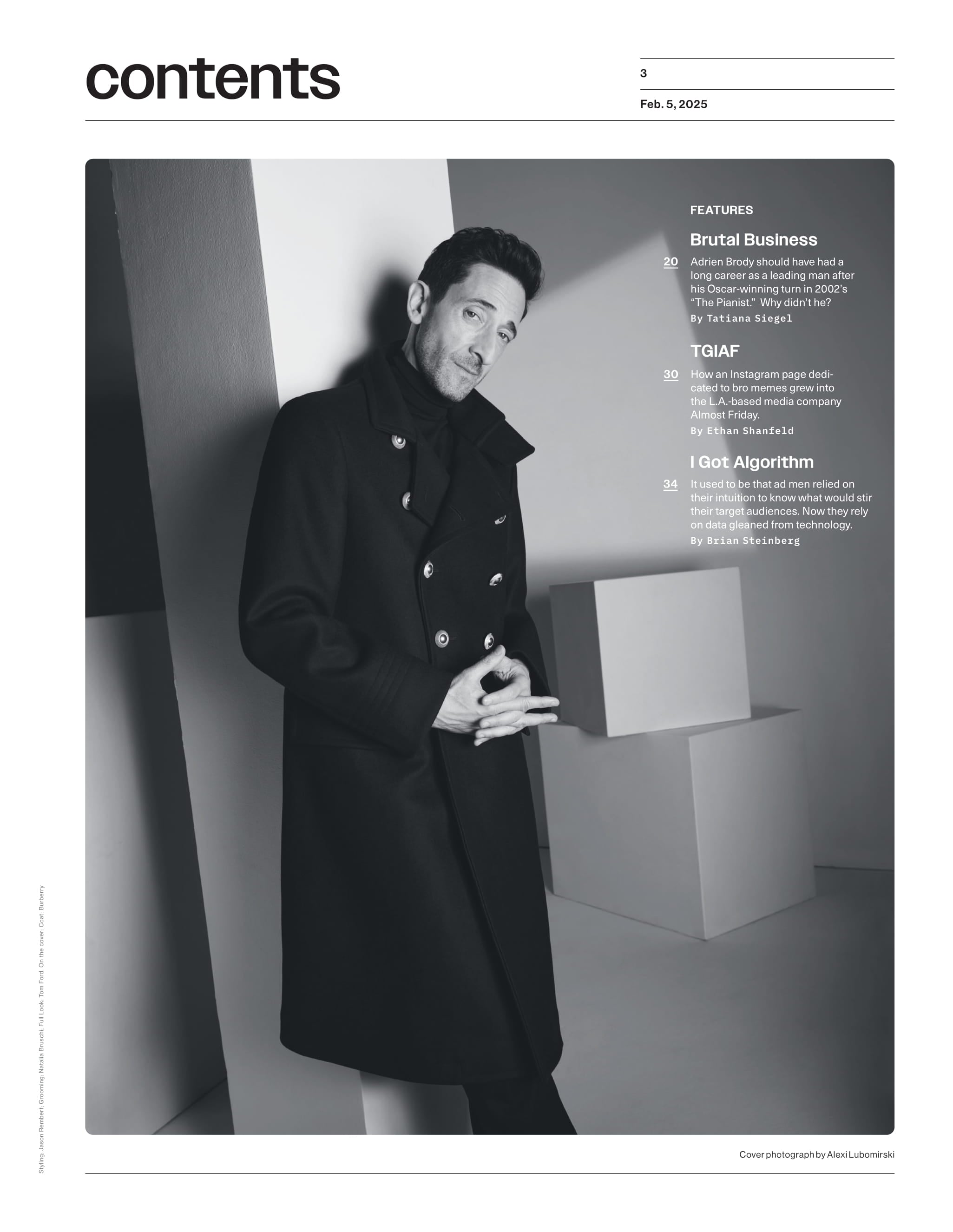 Variety - 25.02.05 Edition: Adrien Brody's Monumental Moment, Chappell Roan, Instagram Page Dedicated To Bro Memes Grew & Turned Into: Almost Friday, The Grammys Finally Put A Ring On It & More!