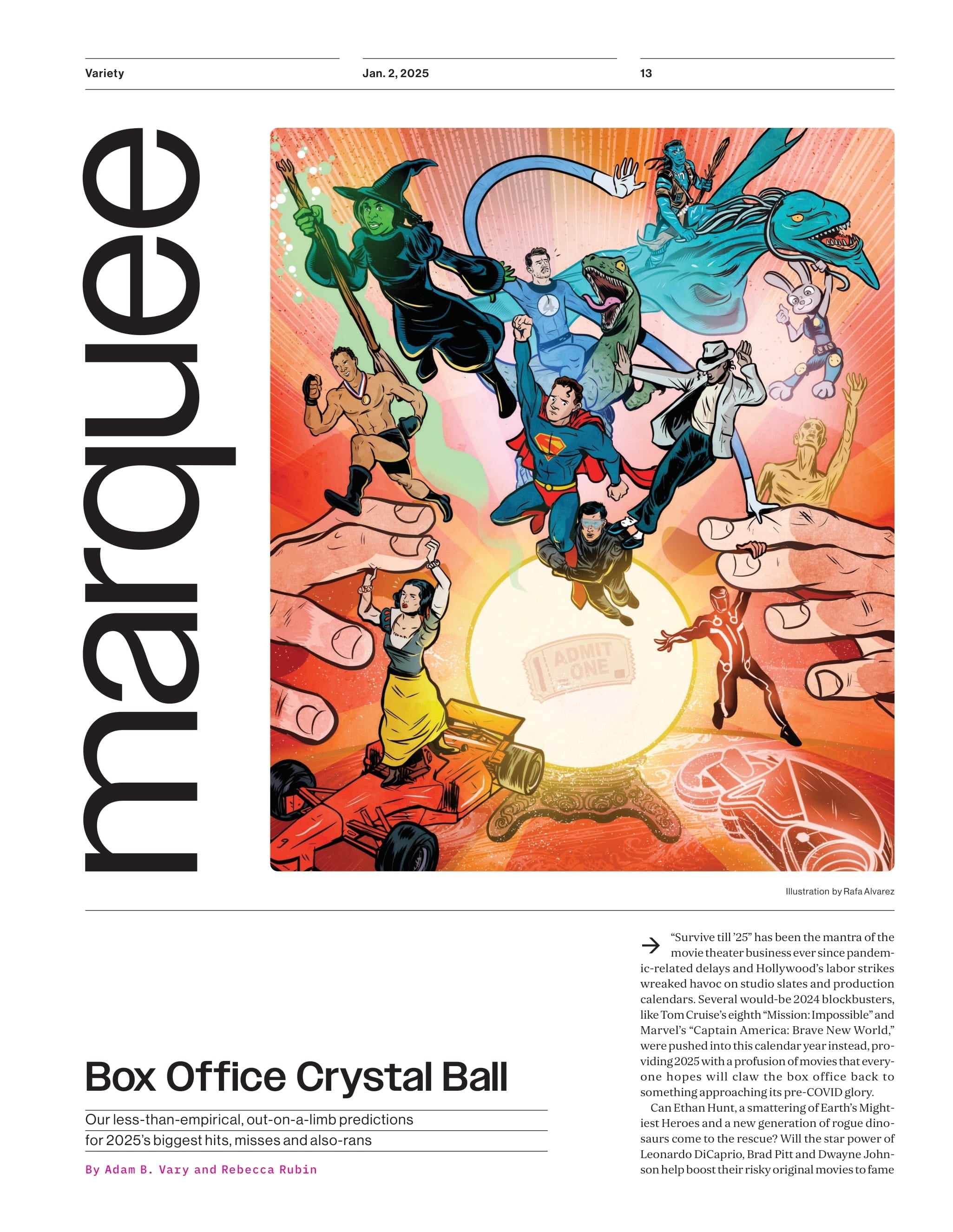 Variety - 25.01.02 Edition: What Is This Feeling, What's Next For Wicked? Nikki Glasser Hosts The Golden Globes, 2025 Movie Hit Predictions, Better Man Casts A CG Chimp, The Oscar Countdown, & More!