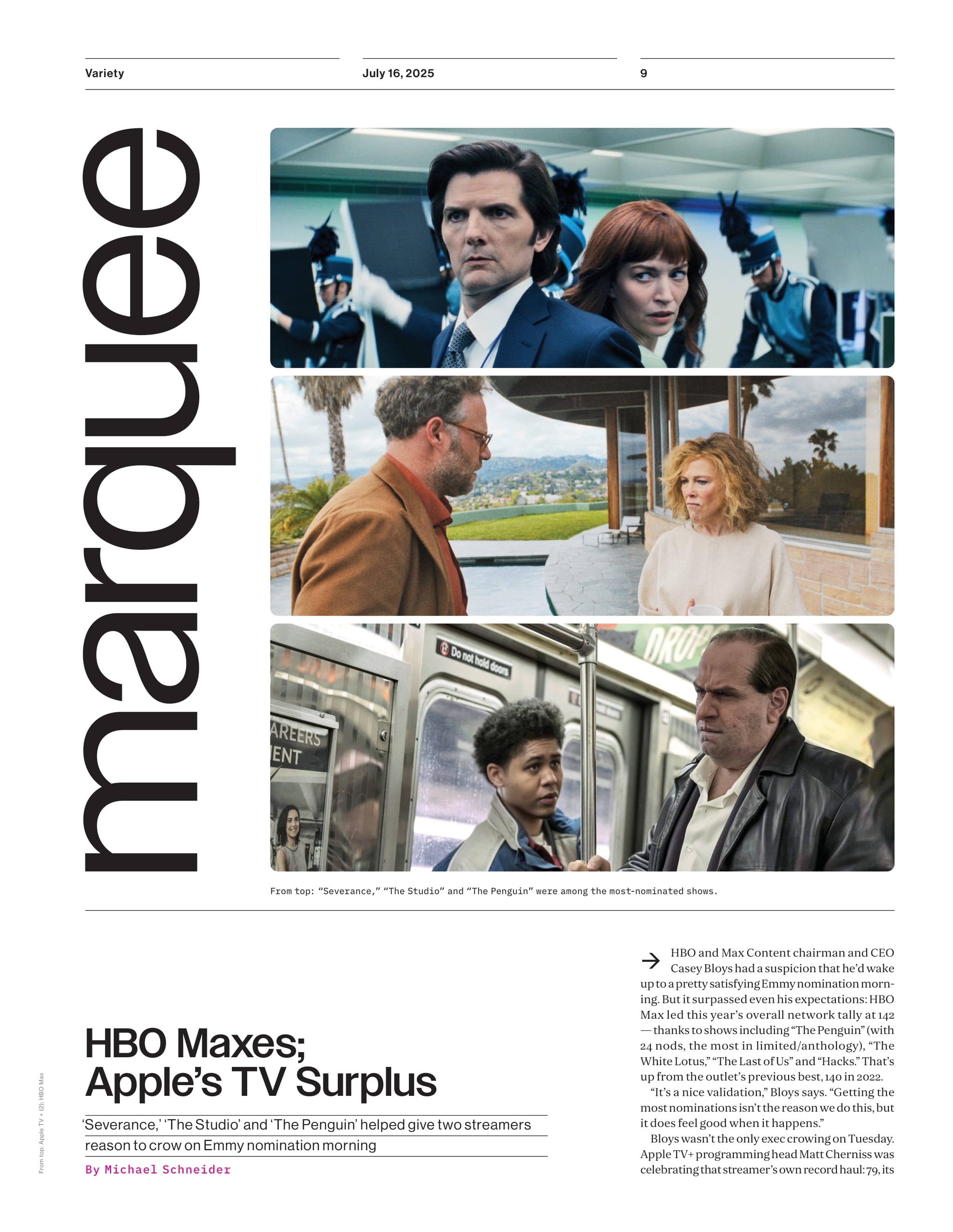 Variety - 25.07.16 Edition: Trump's War On Truth, Paramount's $16M Settlement, 2025 Emmy Nominations, Freddie Prinze Jr's Success, Marvel’s The Fantastic Four Reboot, Disneyland Turns 70 & More!