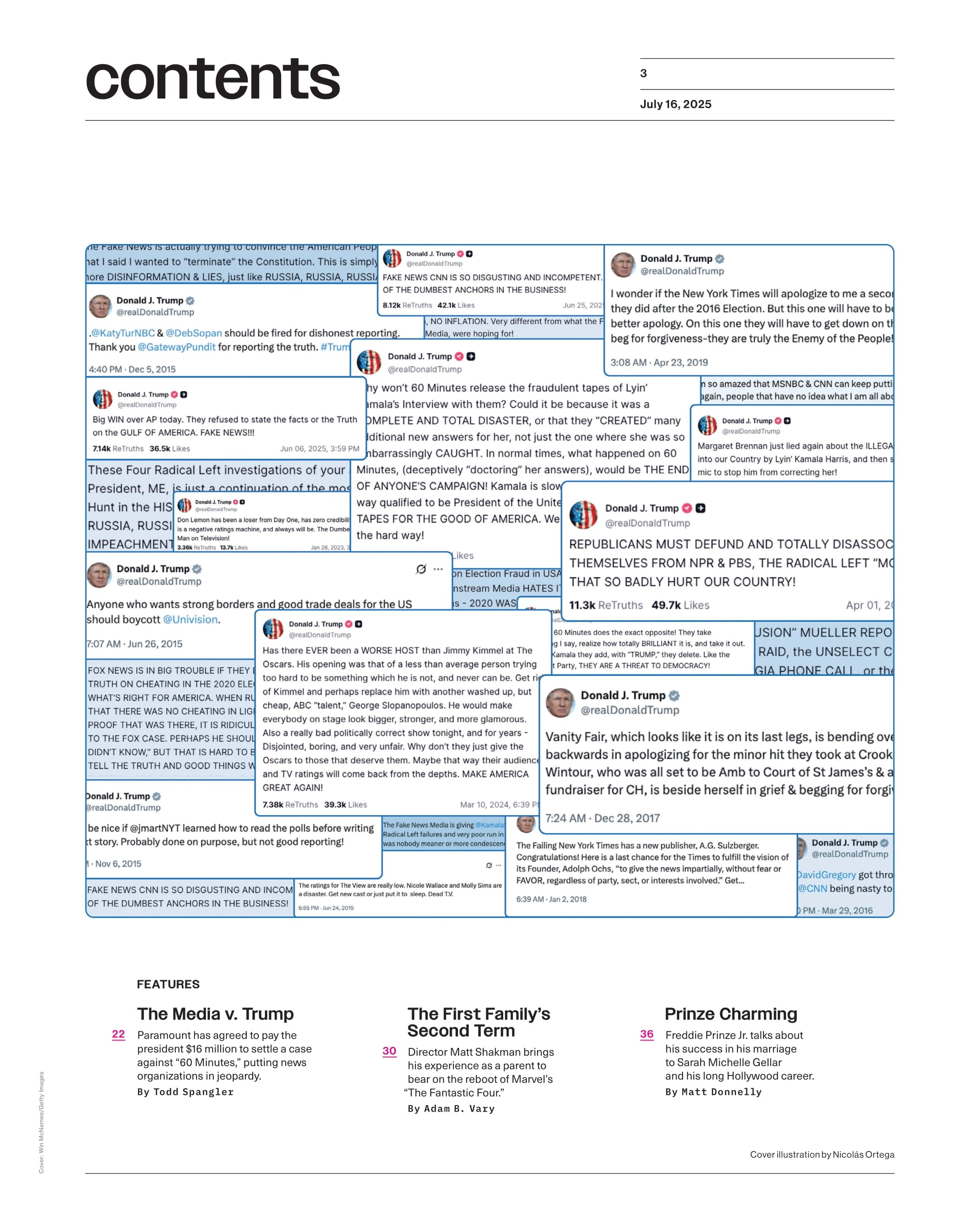 Variety - 25.07.16 Edition: Trump's War On Truth, Paramount's $16M Settlement, 2025 Emmy Nominations, Freddie Prinze Jr's Success, Marvel’s The Fantastic Four Reboot, Disneyland Turns 70 & More!