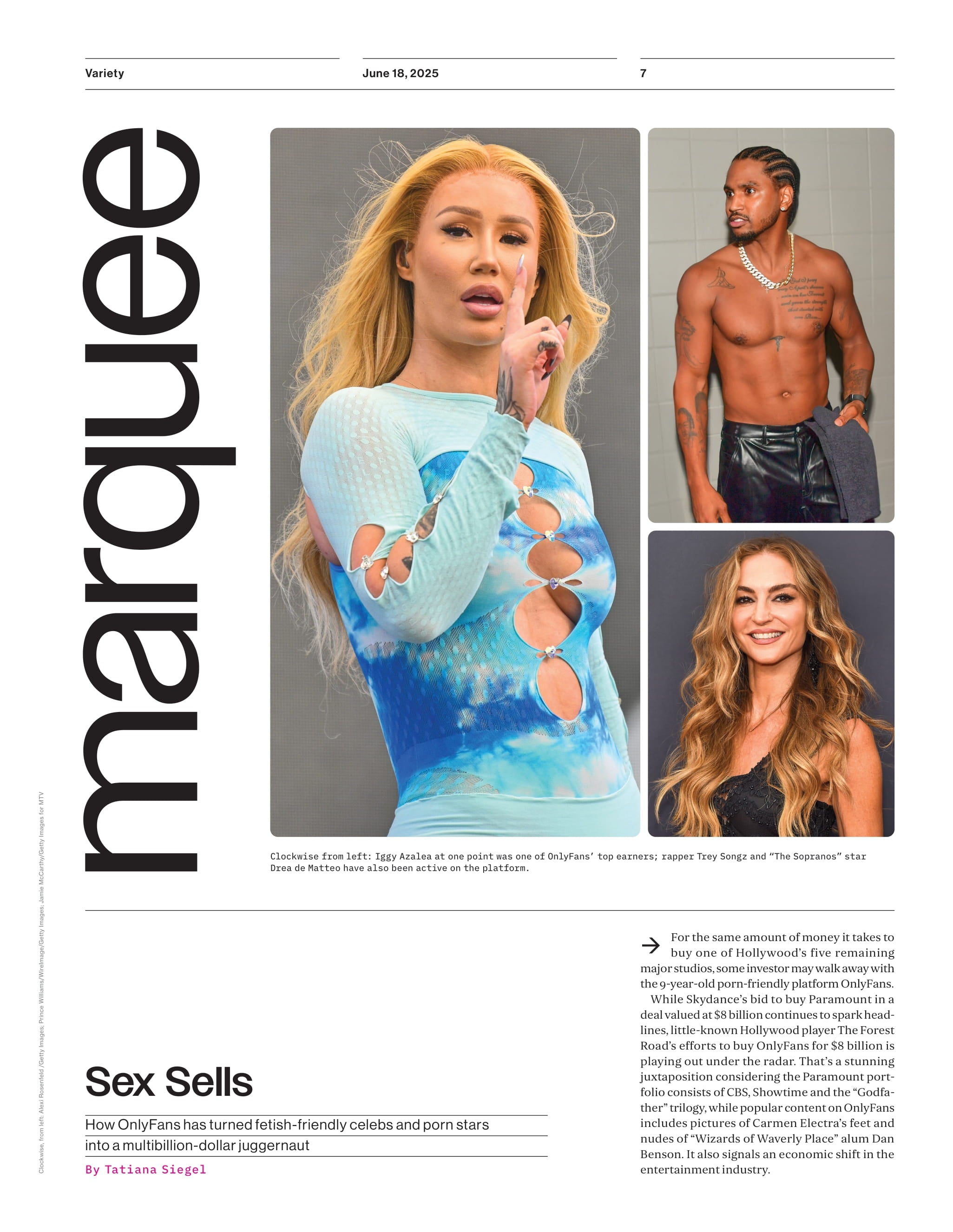 Variety - 25.06.18 Edition: Bad Bunny's Puerto Rico $200M Residency, 2025’s Hottest Concerts, Doechii Calls Out The Trump Regime, Only Fans' Value Soars Past Paramount Global & More!