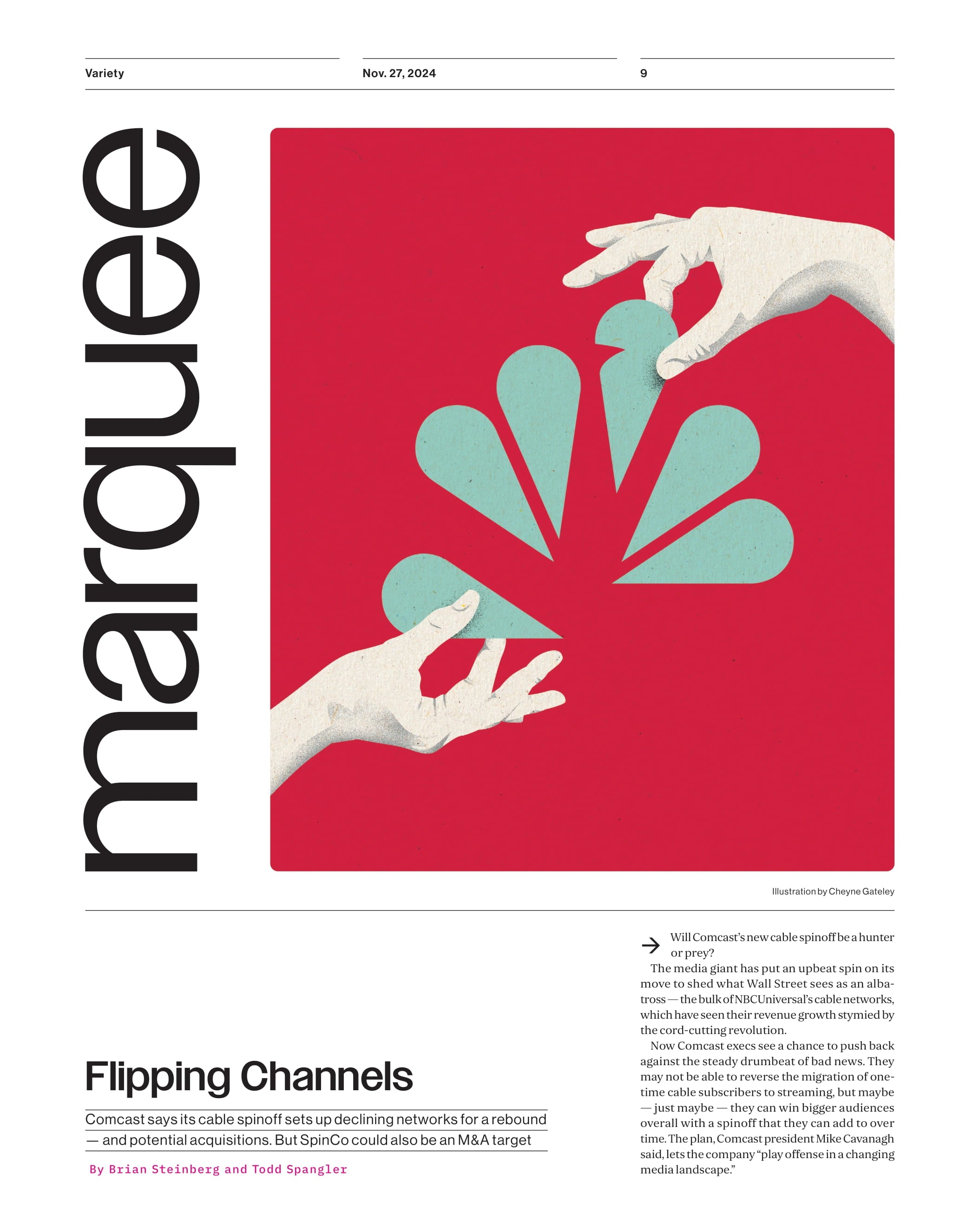 Variety - 24.11.27 Edition: How FX Leaders Rebuilt A Cable Brand For Streaming With Shōgun Success & Found A Home Within Disney, Pras Michél On How He Became A Foreign Agent Headed For Prison & More!
