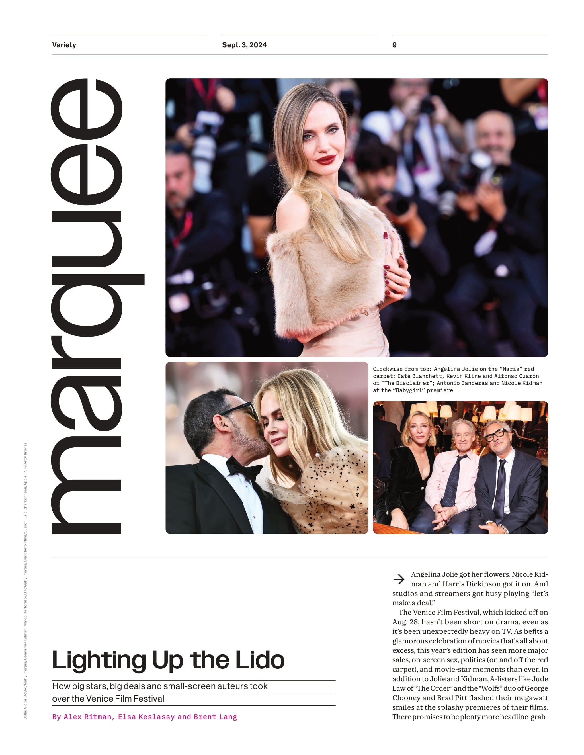 Variety - 24.09.03 Edition: The Demi-ssance! Demi Moore In Horror Film The Substance & What It's Actually Like Aging In Hollywood, Isabella Rossellini Shines In Conclave, Ben Stiller Is Back & More!