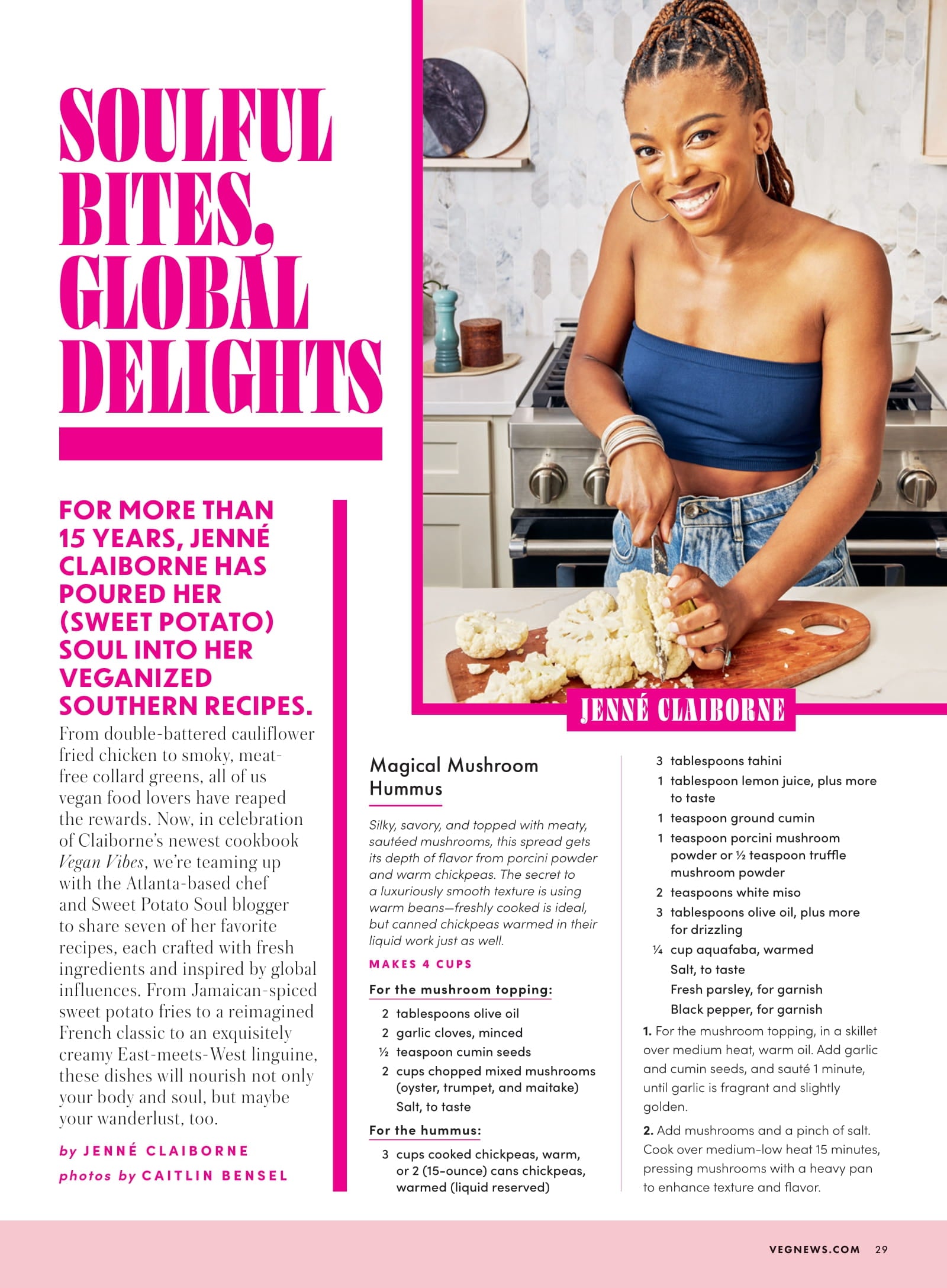 VegNews - Spring 2025: The 2025 Veggie Awards, Michelin Rated Vegan Restaurants, Halle Burns’ Bold Vegan Brunch Ideas, Vegan Travel Spots In Paris, Impossible Foods Pat Brown Interview & More!