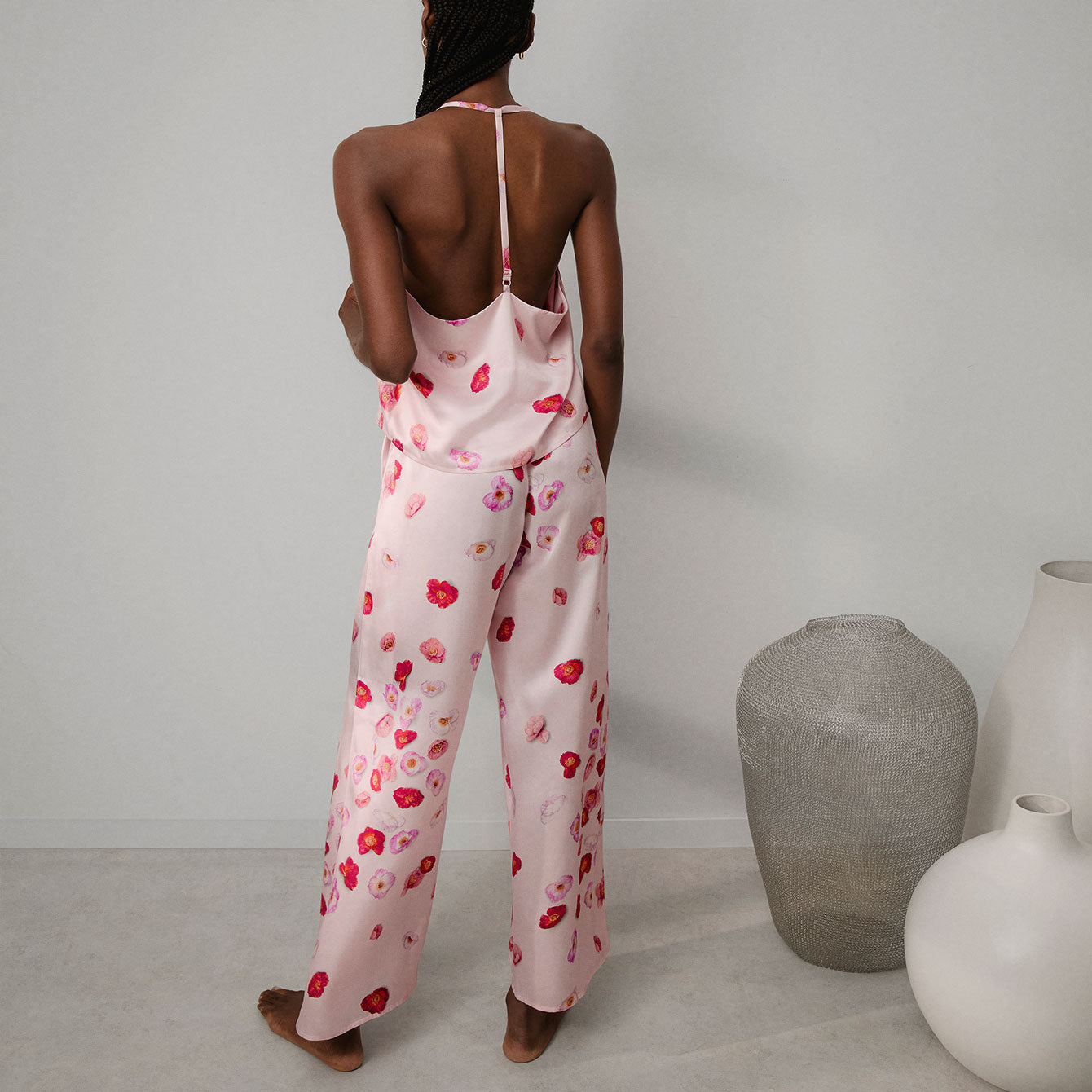 Washable Silk Cami Pant Set