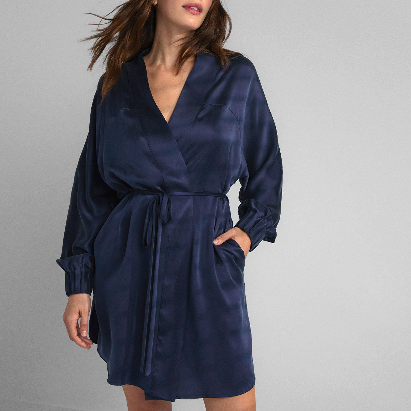 Washable Silk Robe
