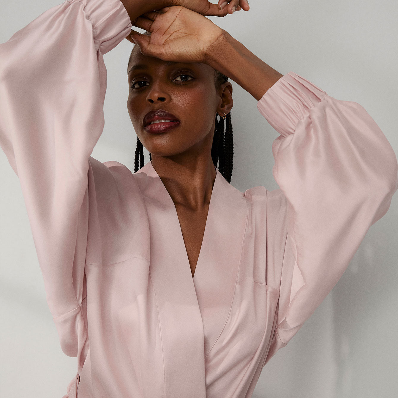 Washable Silk Robe