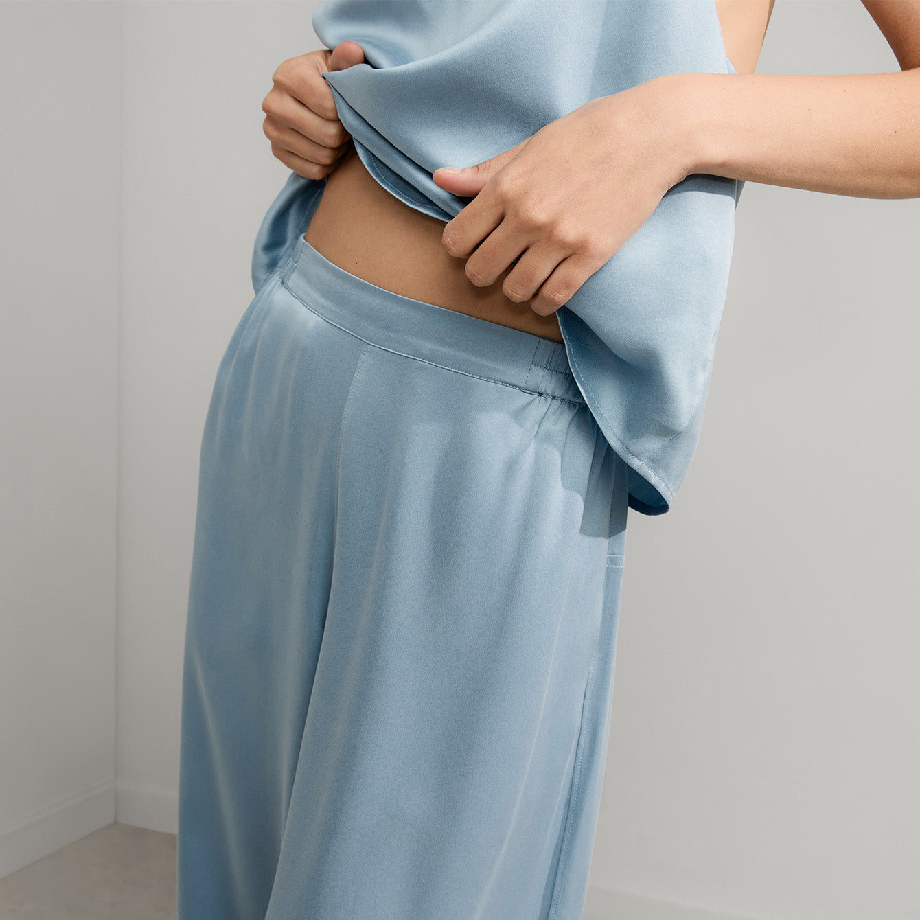 Washable Silk Cami Pant Set