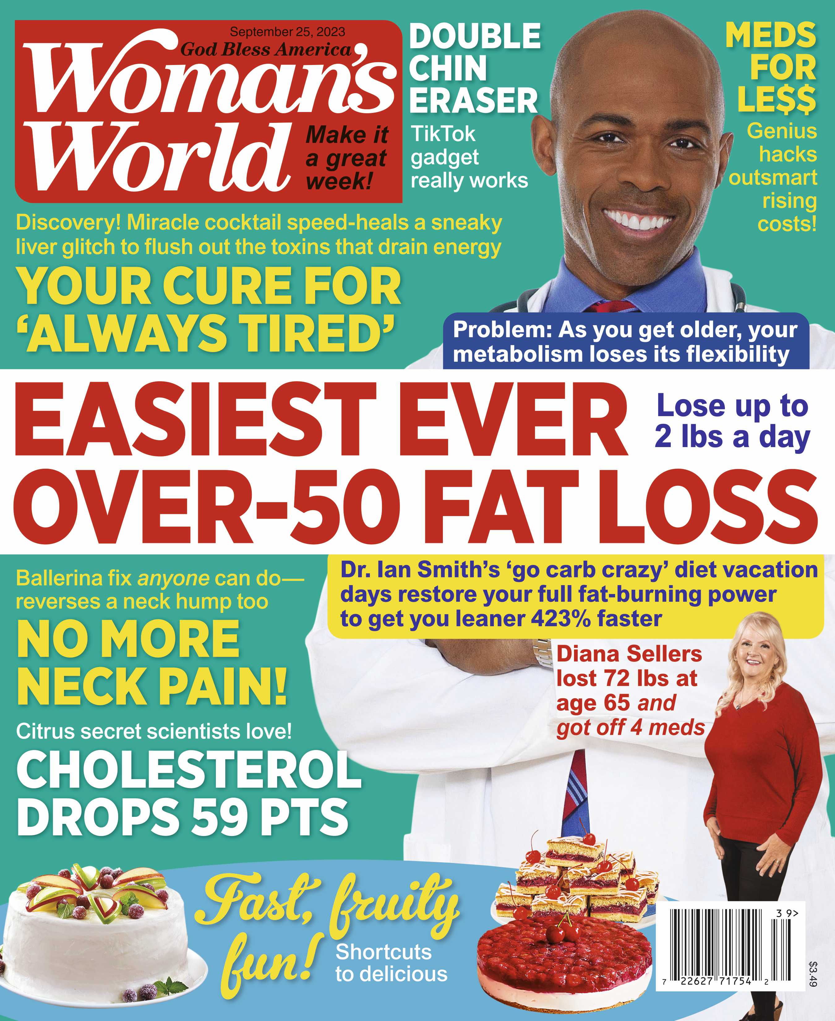 Woman's World - 09.25.23 Easiest Ever Over 50 Fat Loss