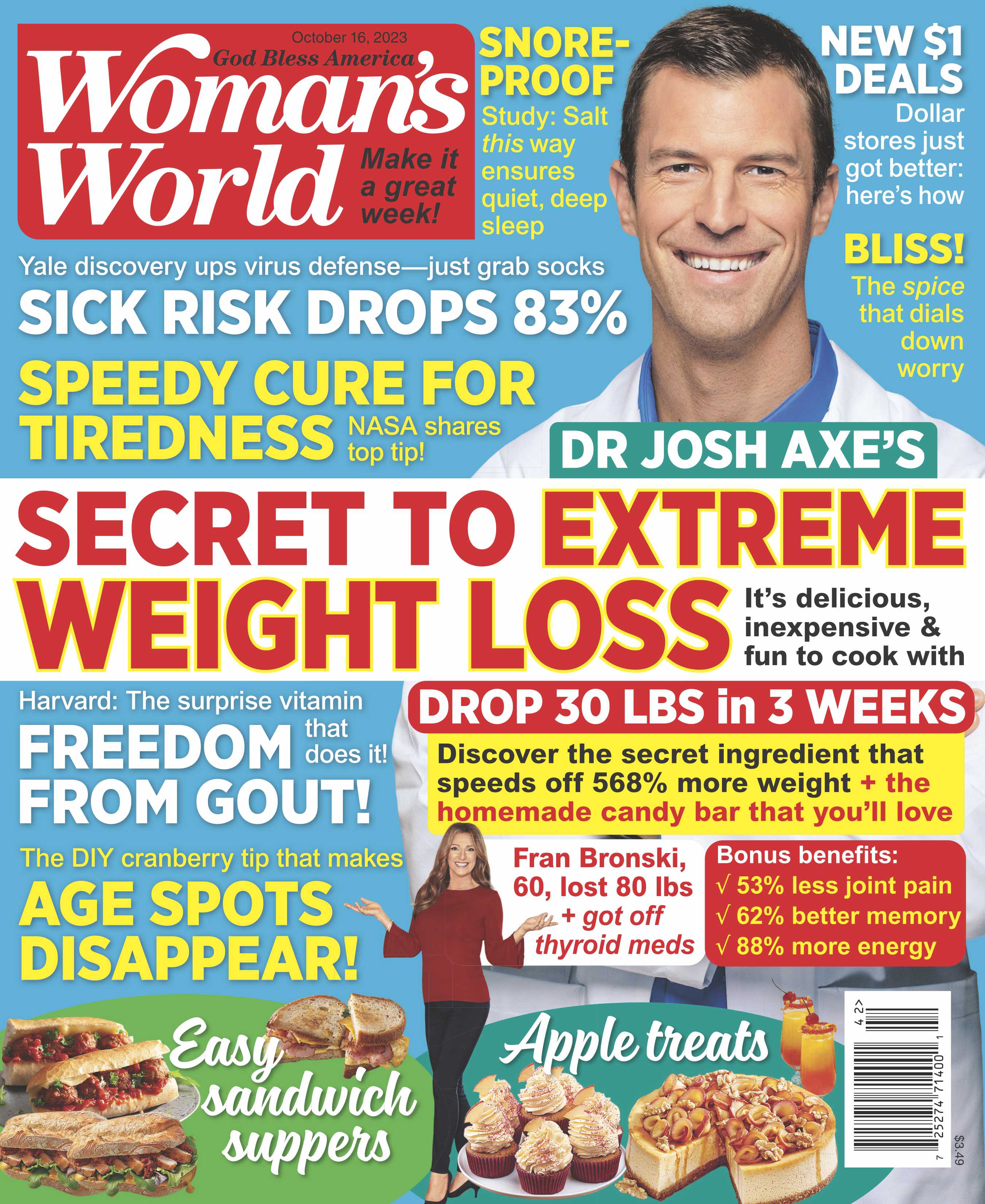 Woman's World - 10.16.23 Secrets to Extreme Weight Loss