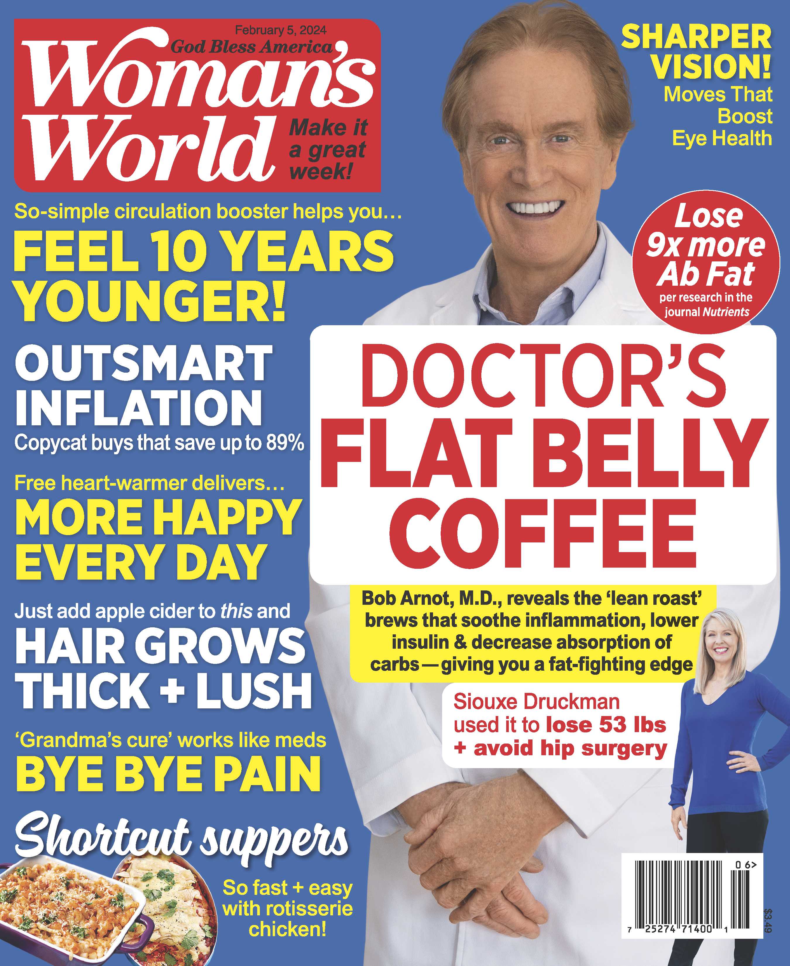 Woman's World - 02.05.24 Doctor's Flat Belly Coffee