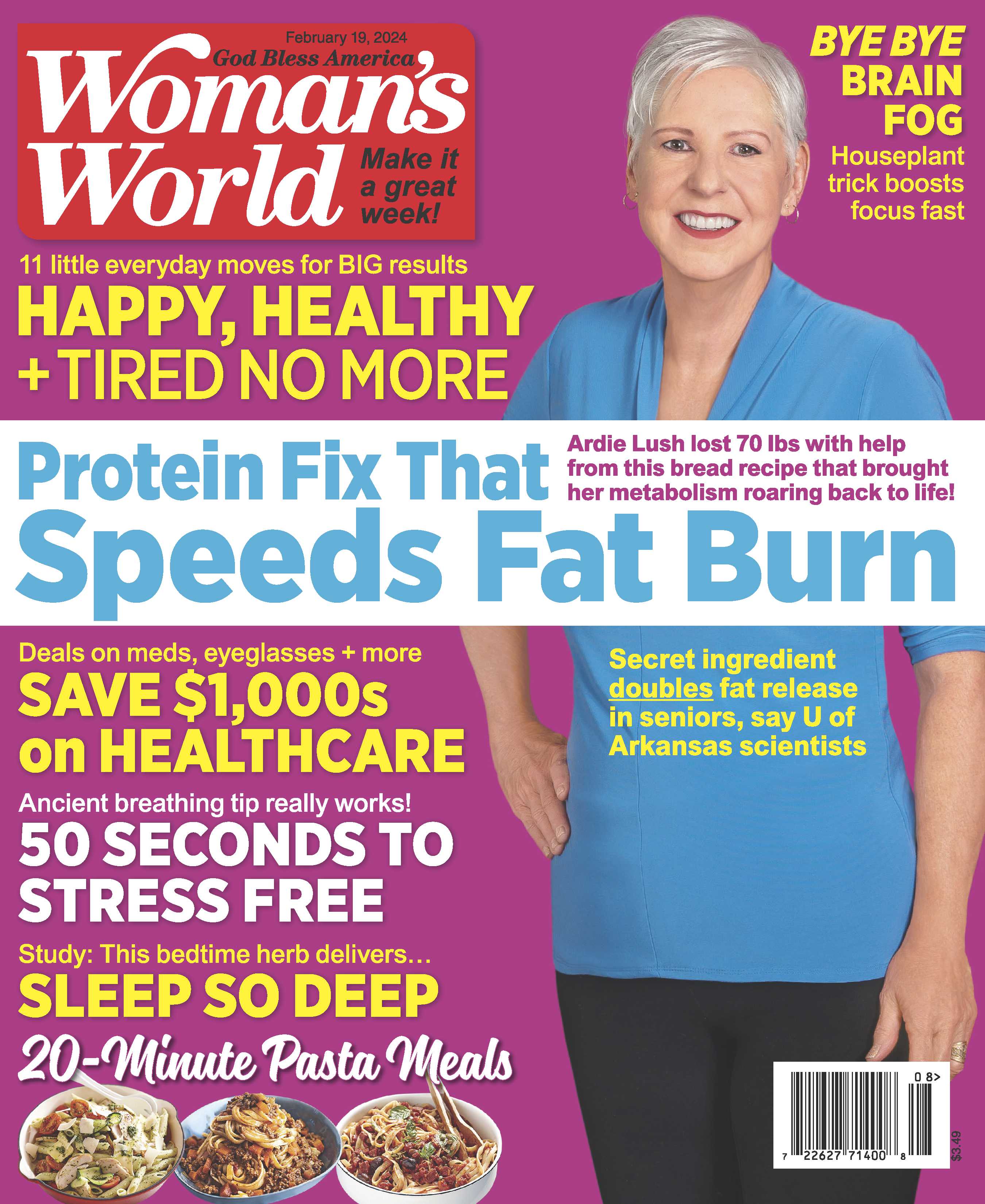 Woman's World - 02.19.24 Protein Fix That Speeds Fat Burn