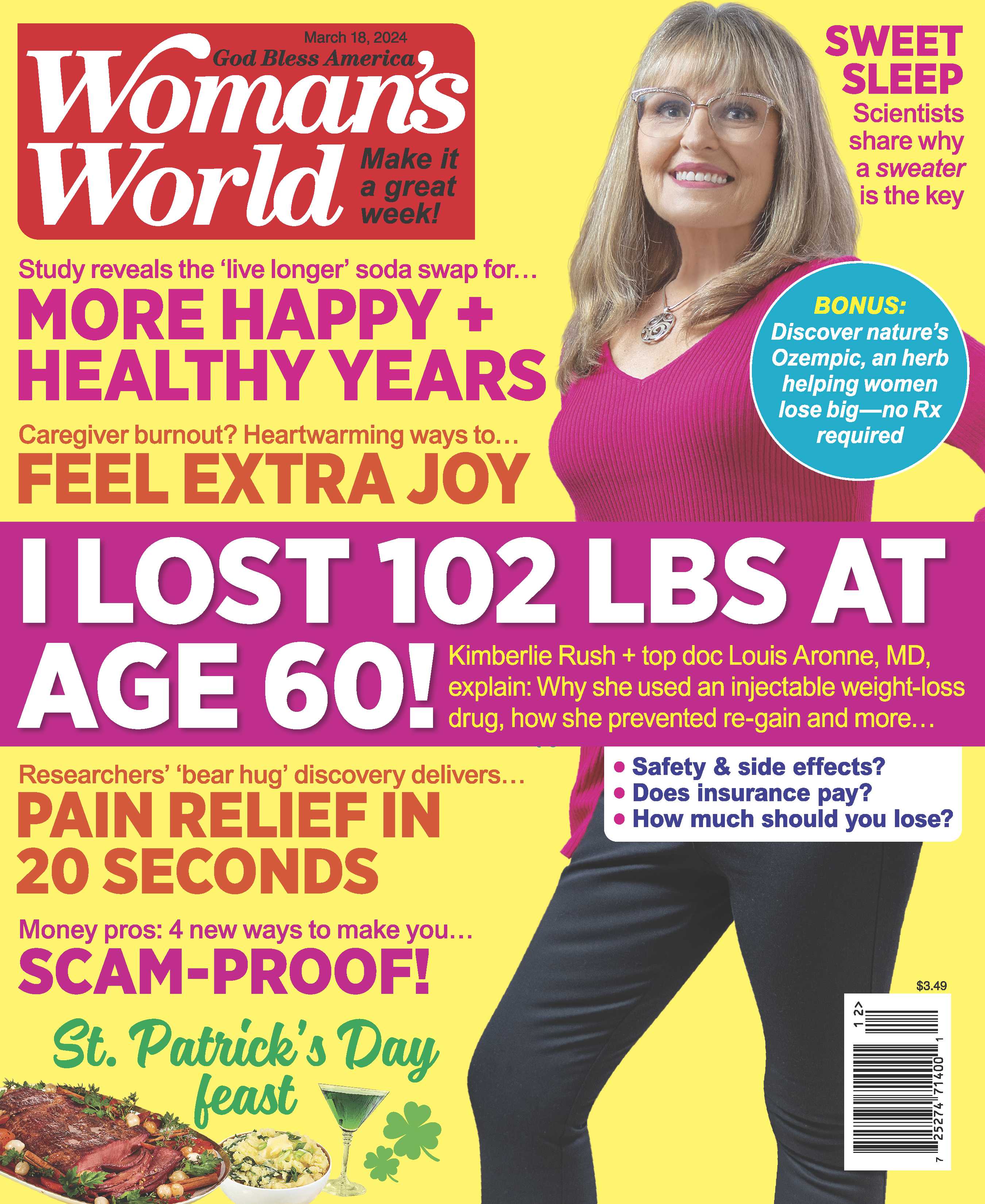 Woman's World - 03.18.24 I Lost 102lbs at Age 60