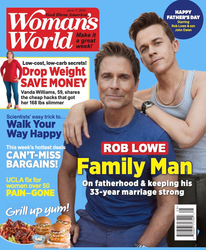 Woman's World - 06.17.24 Rob Lowe Family Man