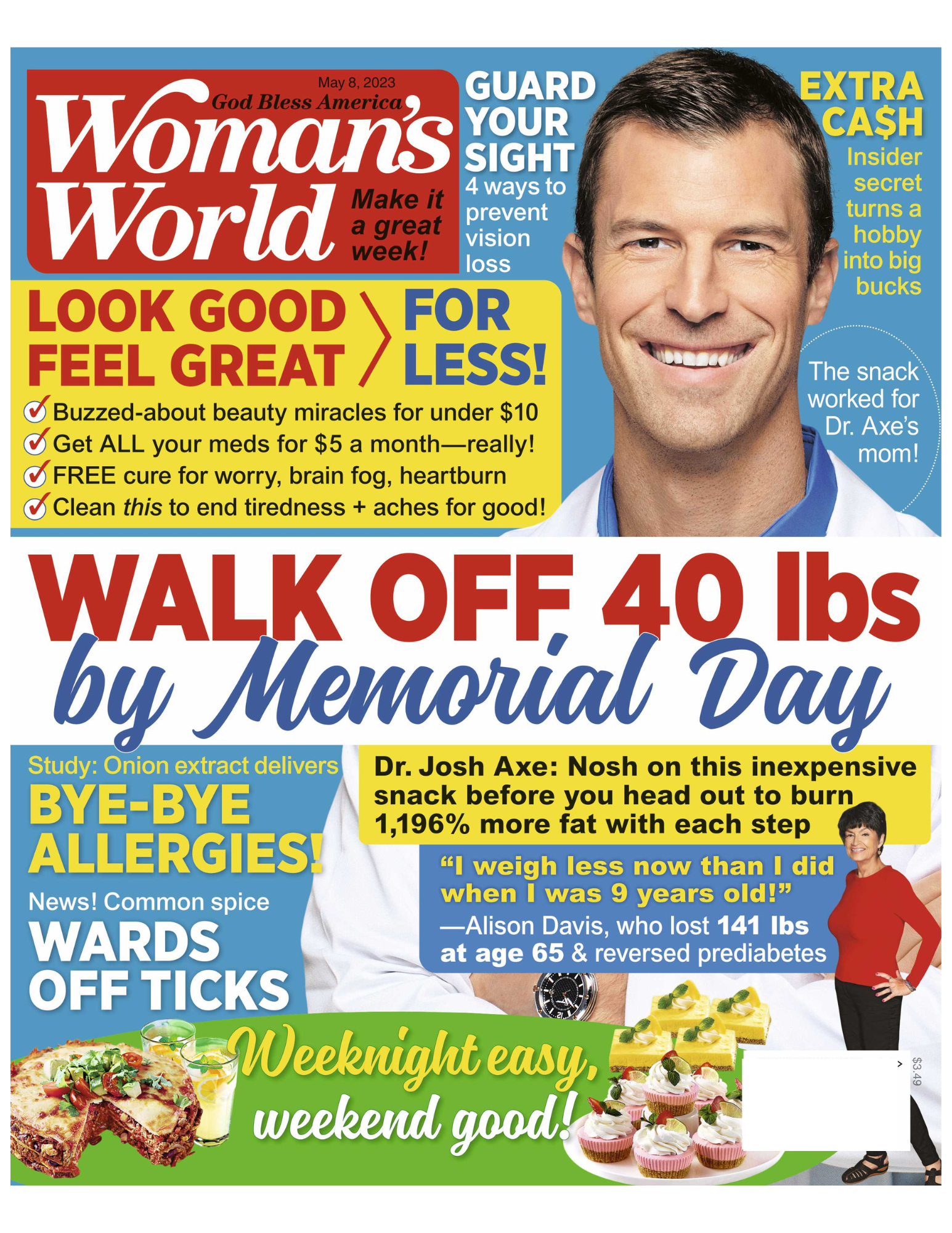 Woman's World - 05.08.23 Walk Off 40 lbs by Memorial Day