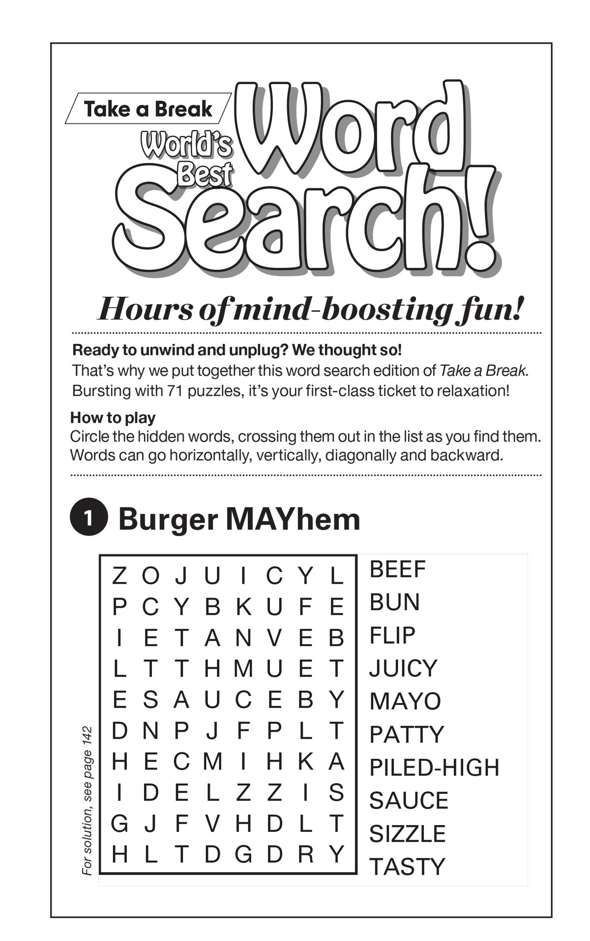 World's Best Puzzle - Word Search 25.05.02: Large Print, 71 American Themed Puzzles, Easy, Patriotic Puzzles, The Perfect Way To Unwind, Sharpen Your Brain, Relax, Unplug & More!