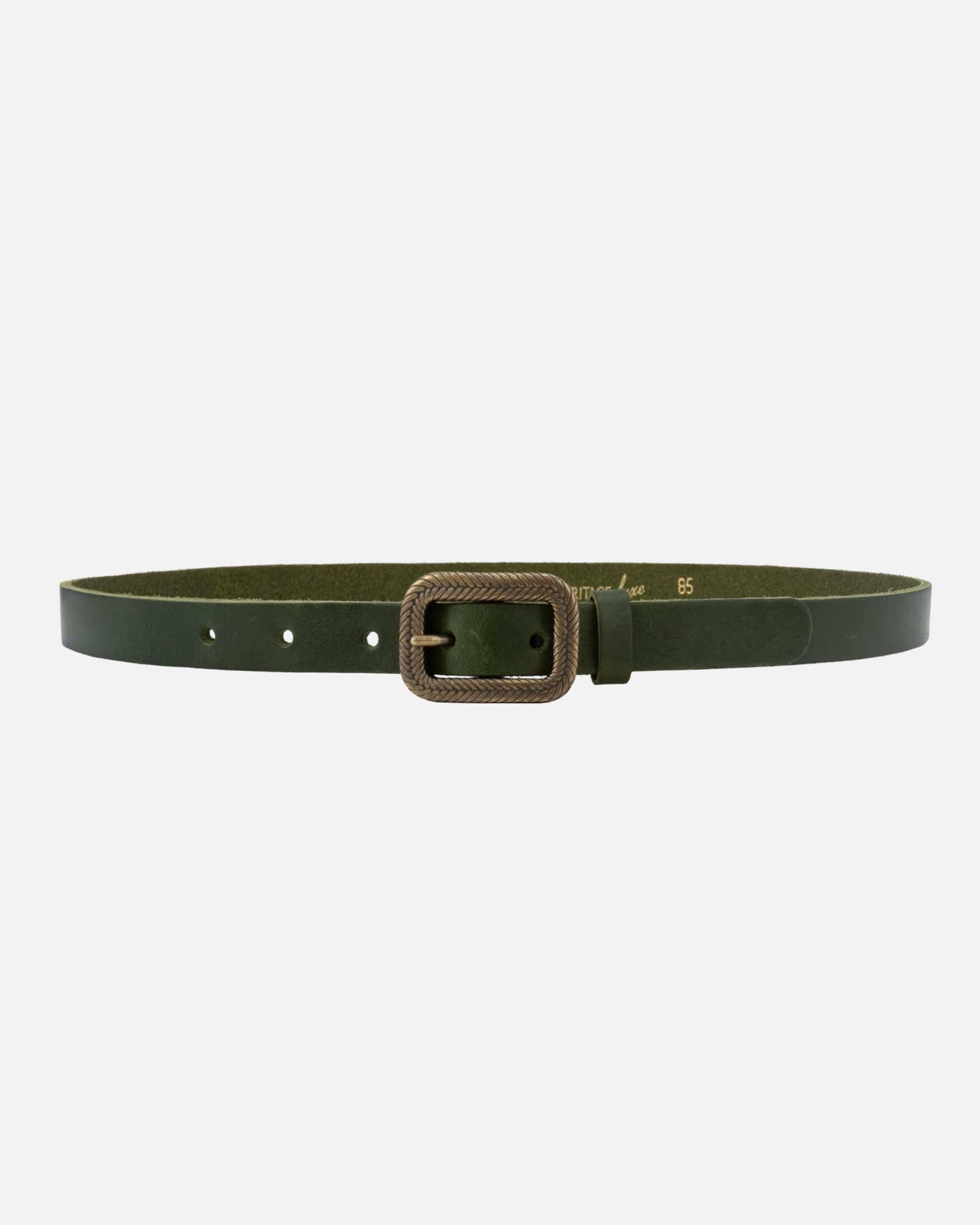 MADE TO ORDER Chelsy | Vintage Skinny Leather Belt