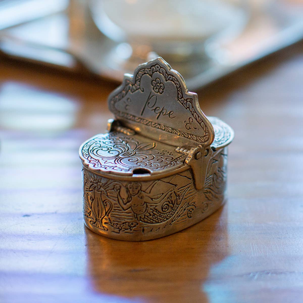 Tavola Salt & Pepper Cellar with Spoon