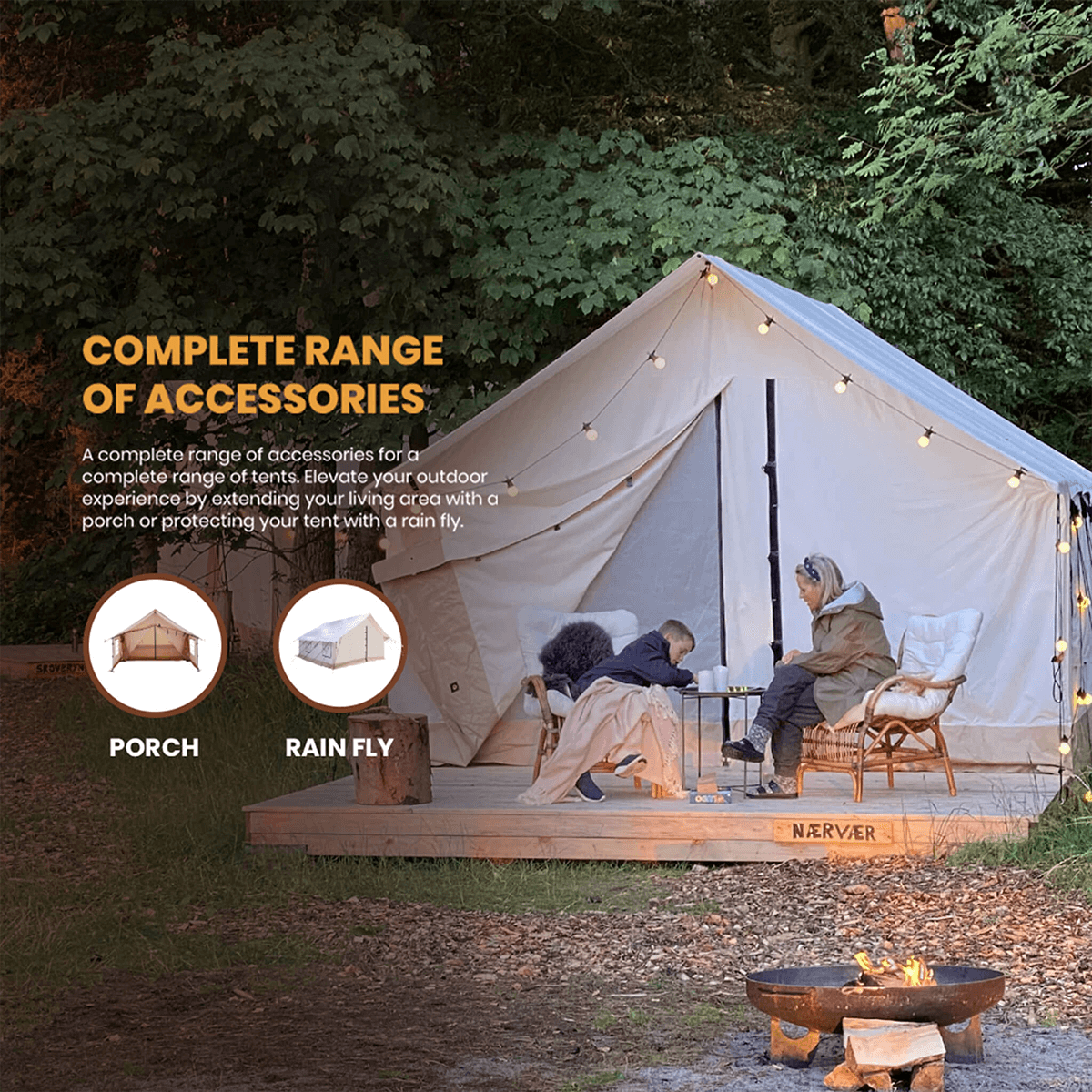 USED - 14'x16' Alpha Pro Wall Tent