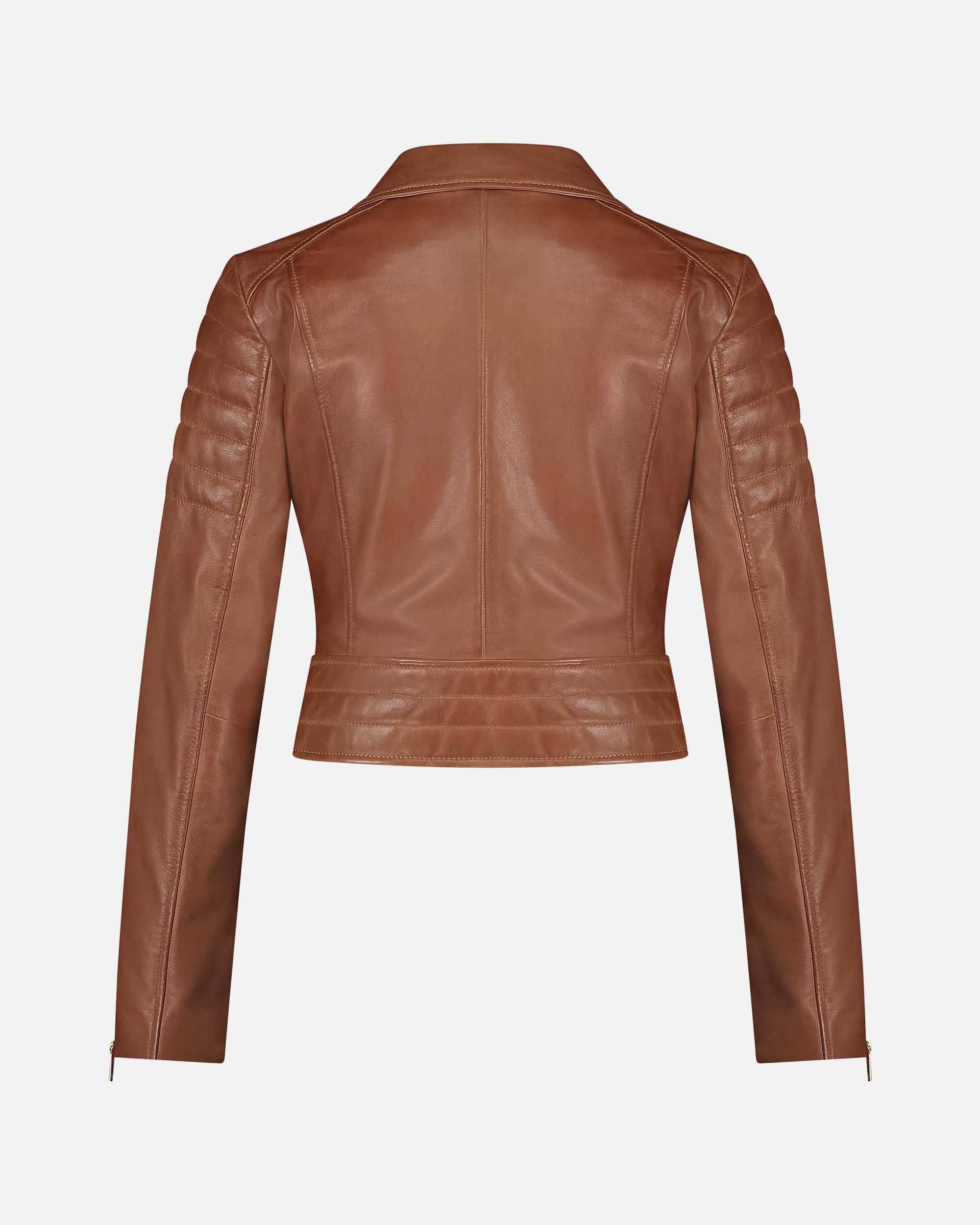 Eureka | Leather Biker Jacket