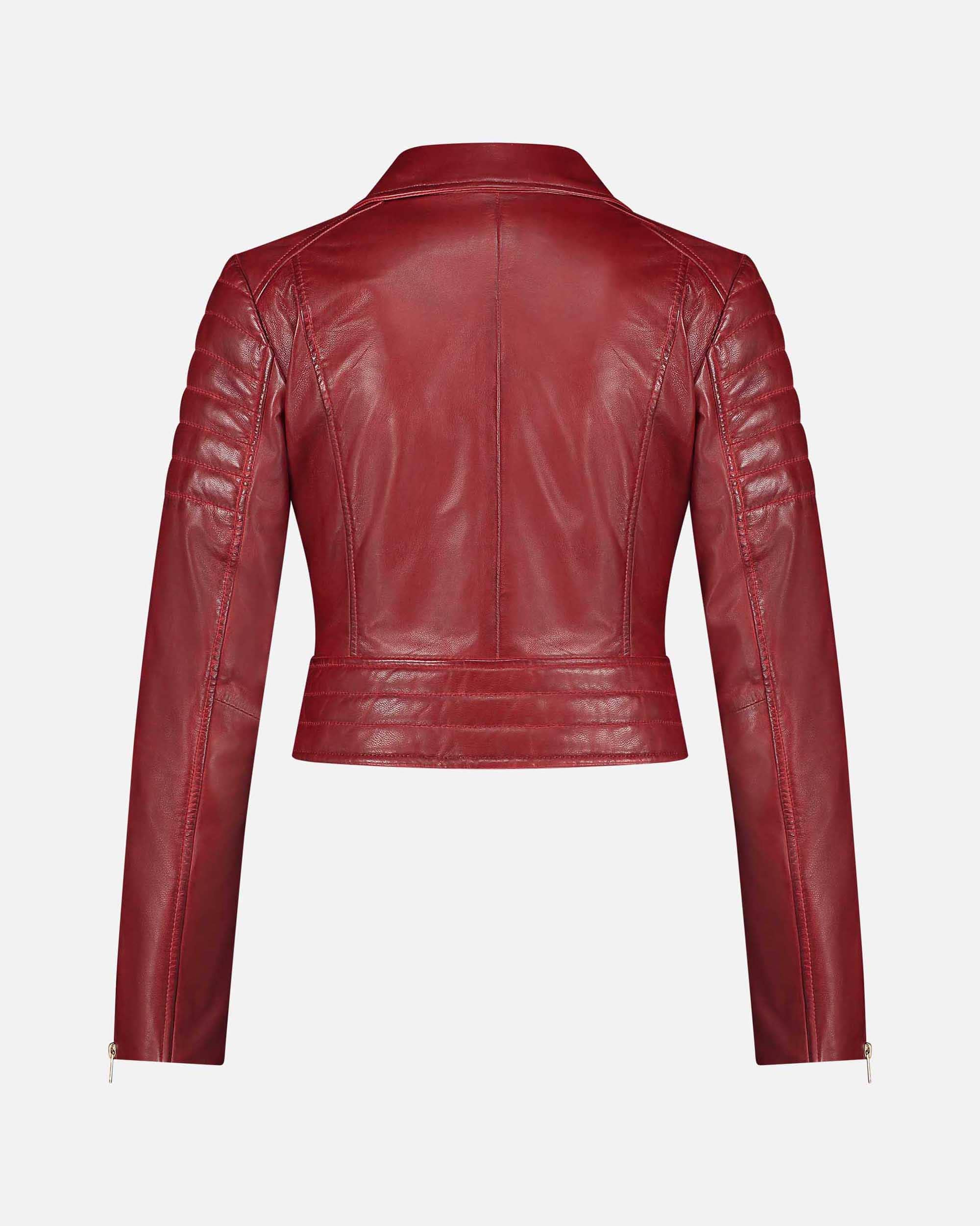 Eureka | Leather Biker Jacket