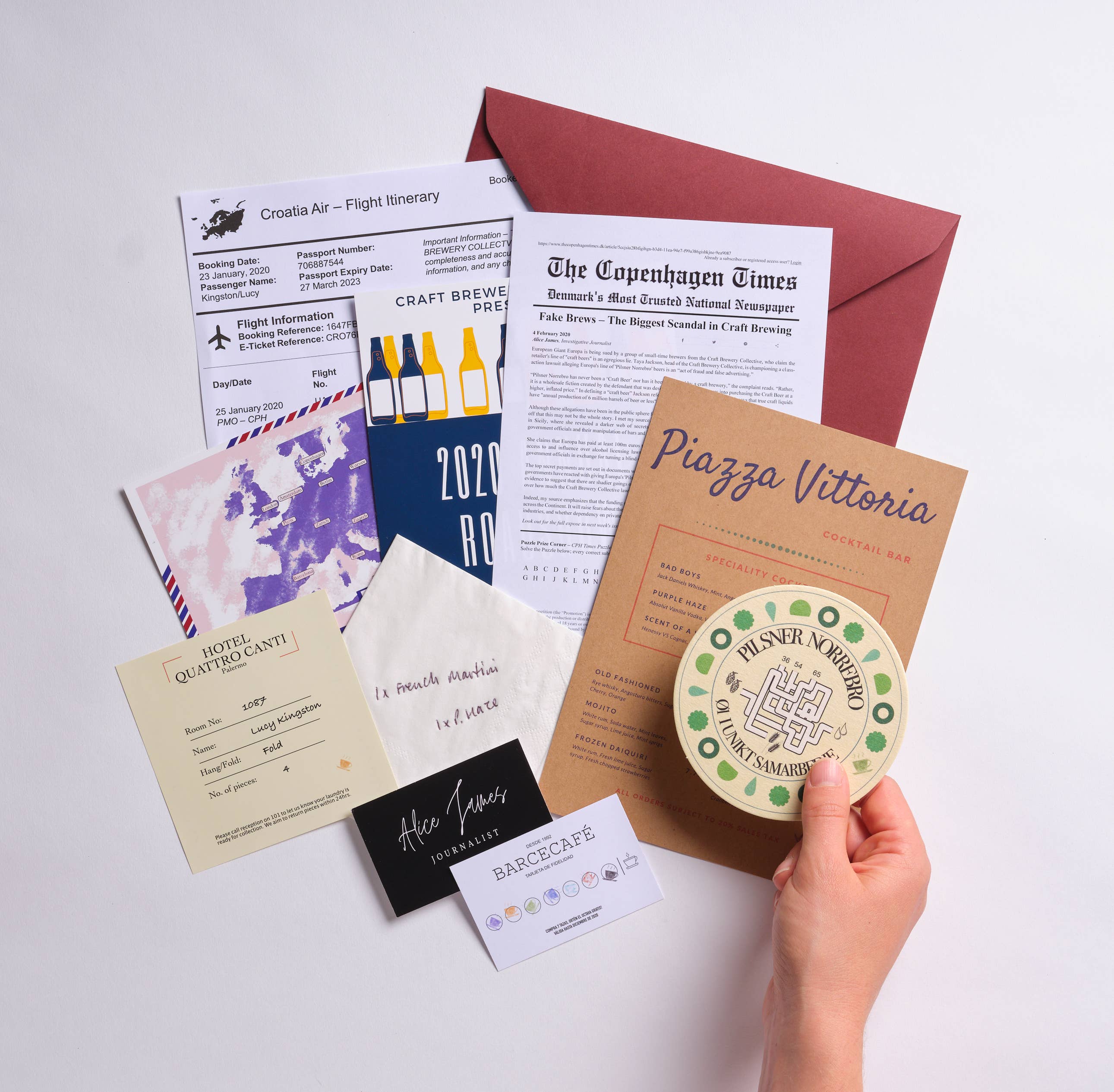 Personalisable | Puzzle Game | Board game |The Missed Flight