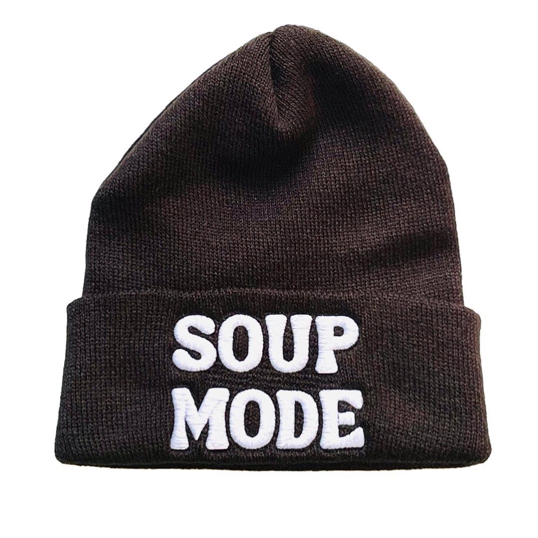Soup mode knit beanie Winter hat Made in America usa