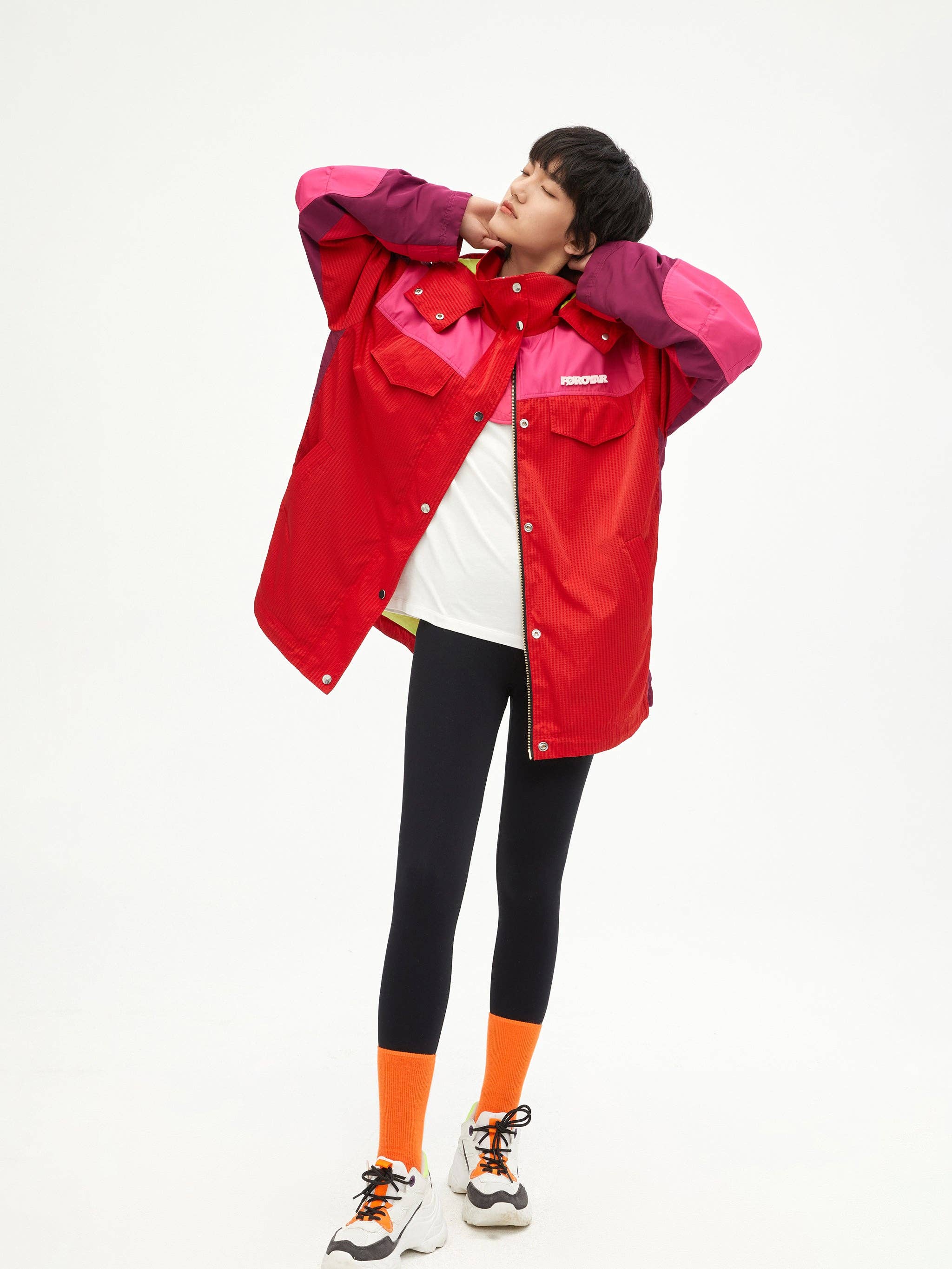 Vintage Colorblock Jacket